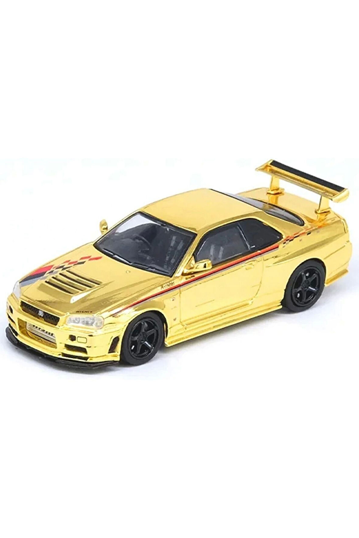 SLNN Nessiworld 1/64 Nissan Skyline Gt-r Nismo Gold
