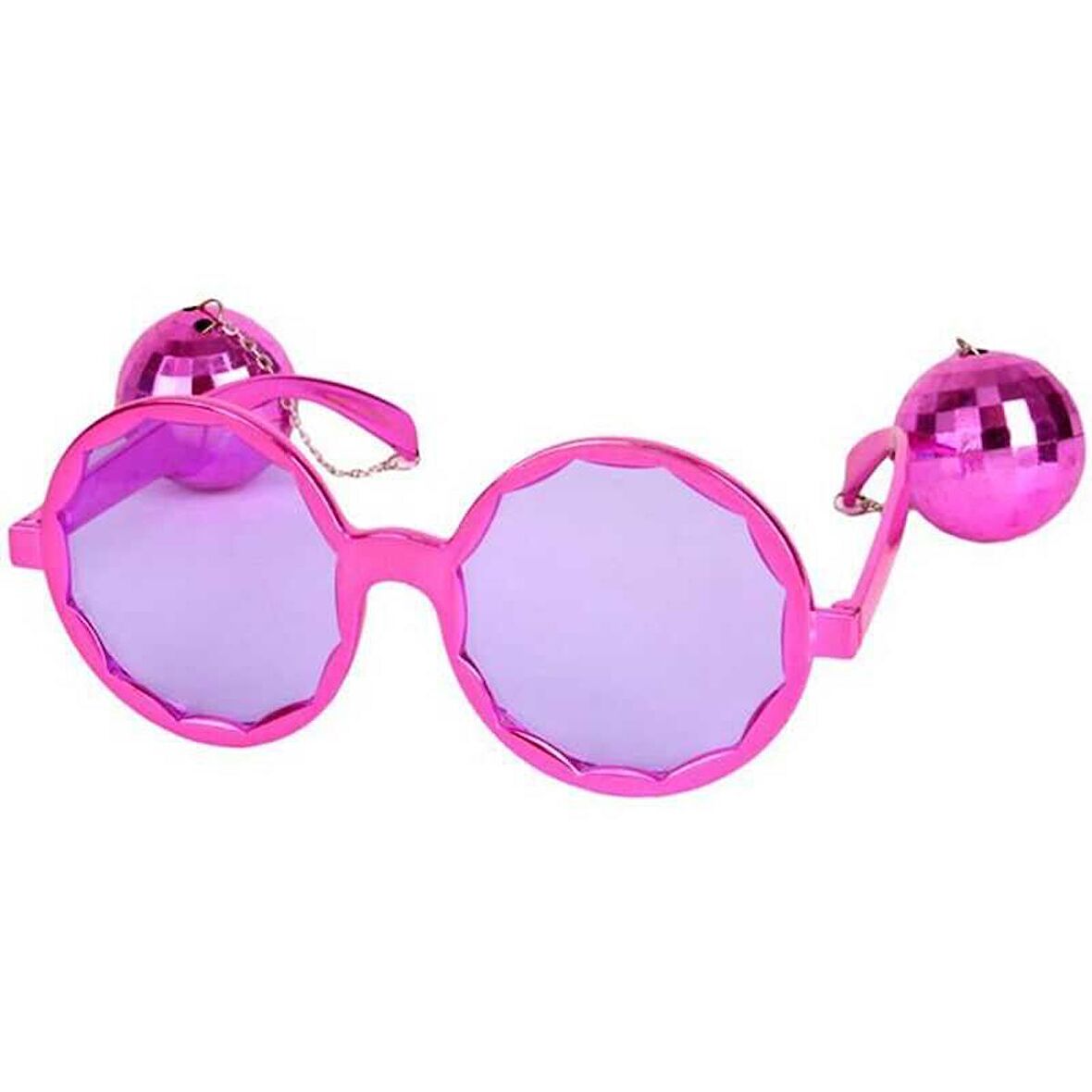 Parti Gözlük Sallanan Disko Toplu Pembe