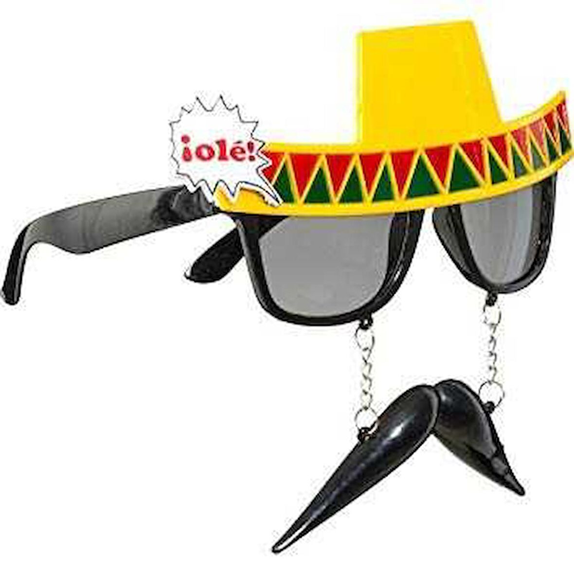 Parti Gözlük Meksika Bıyıklı