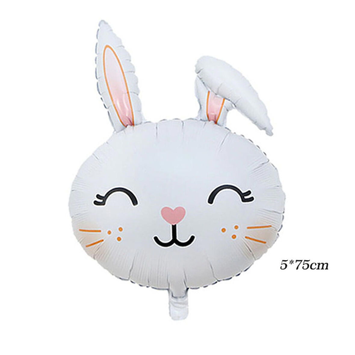 Tavşan Kafası Folyo Balon 75x55 cm