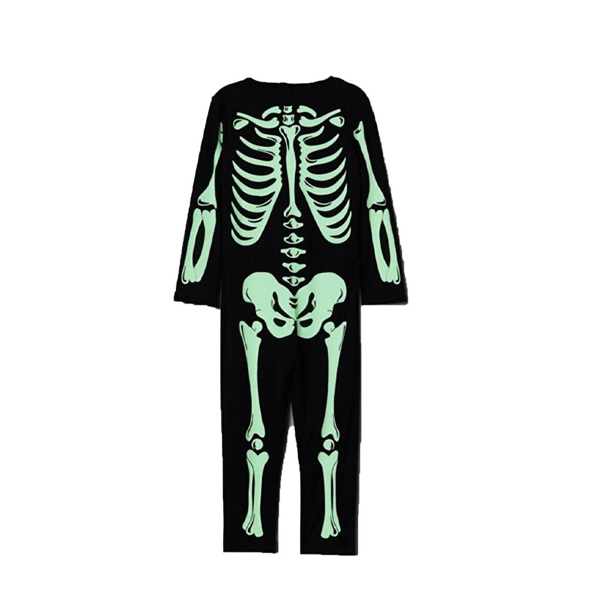 Halloween Çocuk İskelet Fossorlu Kostüm 3-4 Yaş