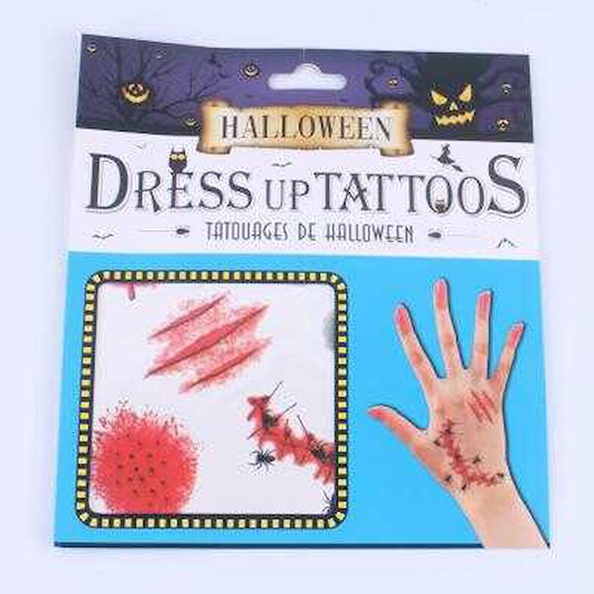 Halloween Dövme Modelleri 1 Adet