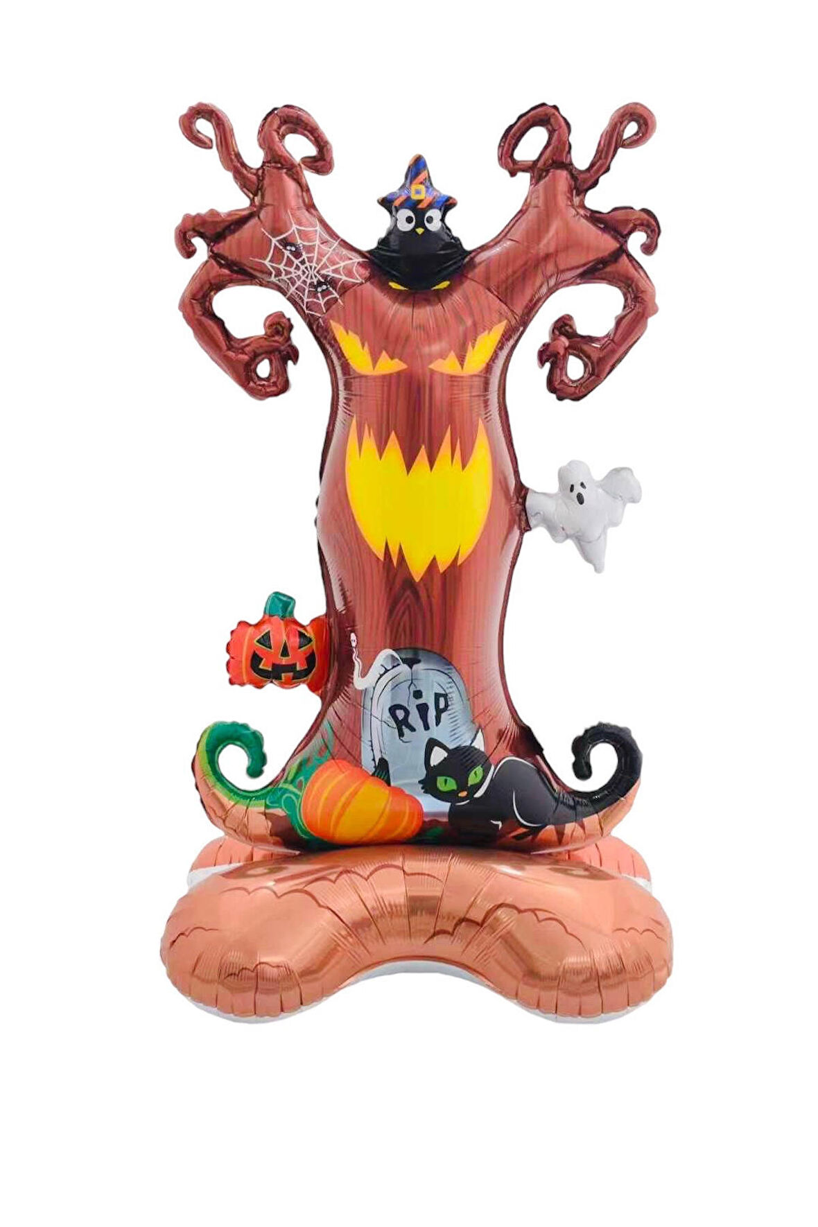 Halloween Ayaklı Ağaç Folyo Balon 144x77 cm