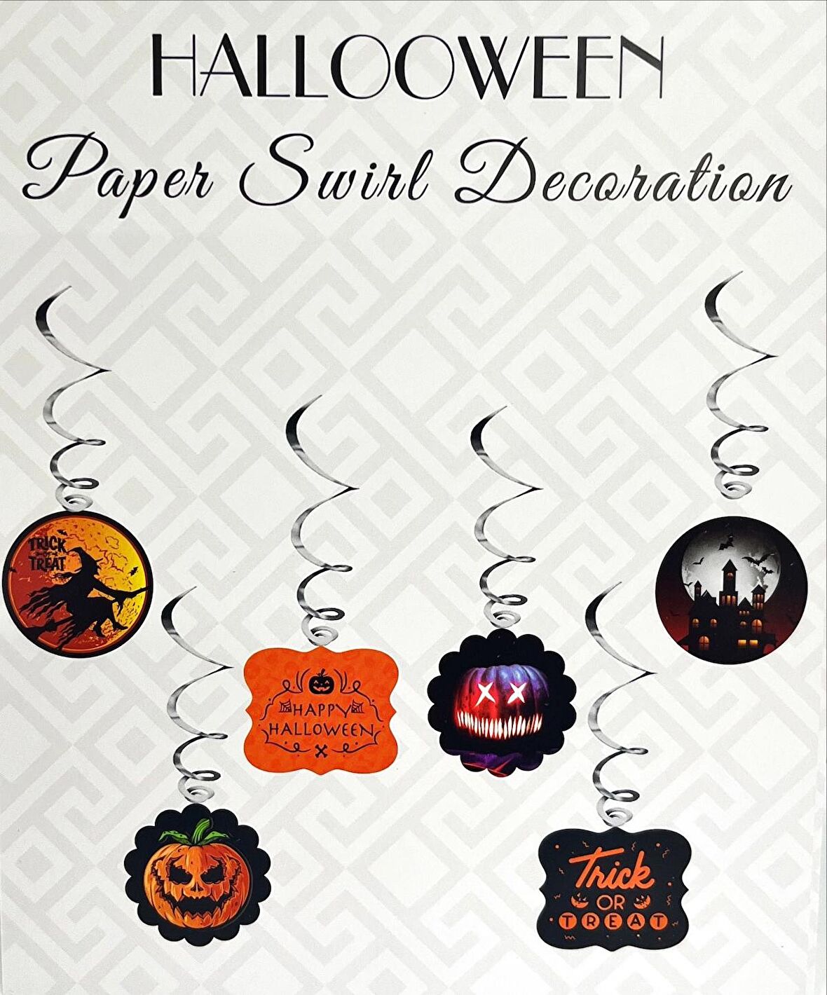 6 lı Tavan Süsü Halloween Temalı