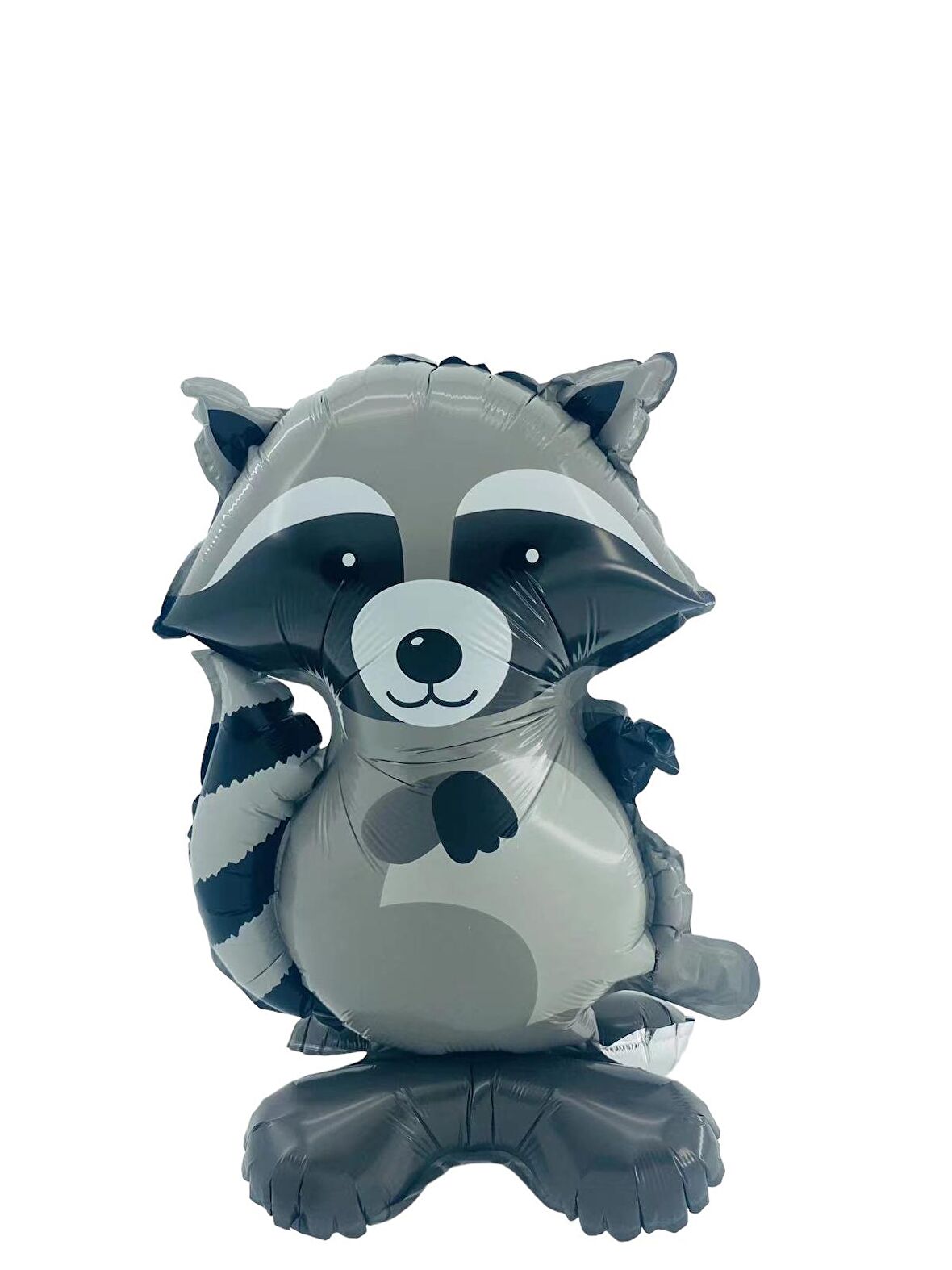 Ayaklı Rakun Folyo Balon 58x42 cm