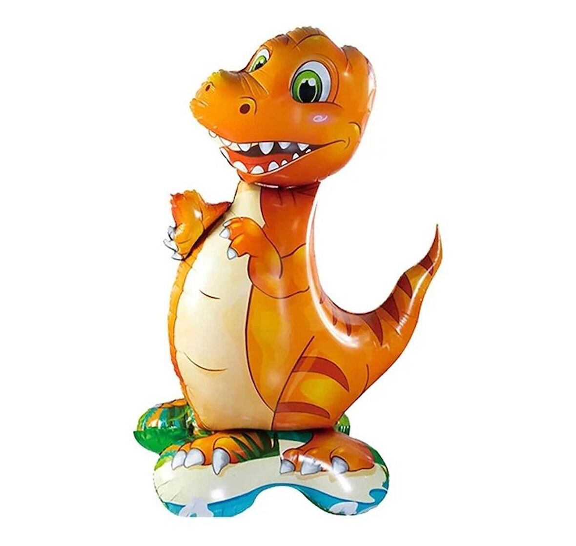 Ayaklı Dinozor Folyo Balon 60x39 cm