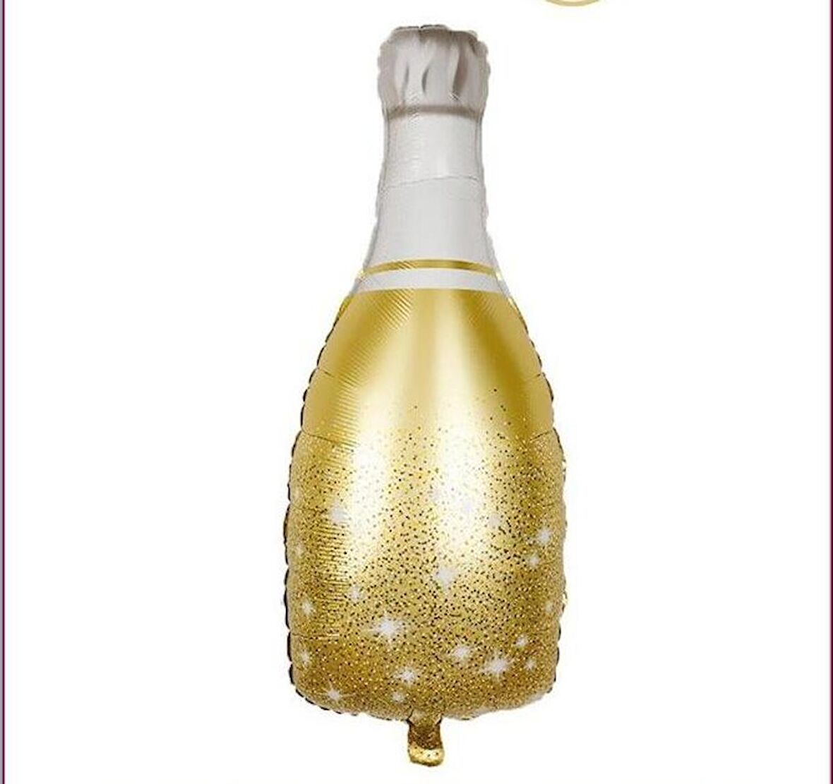 Gold Şampanya Şişesi Folyo Balon 100x49 cm
