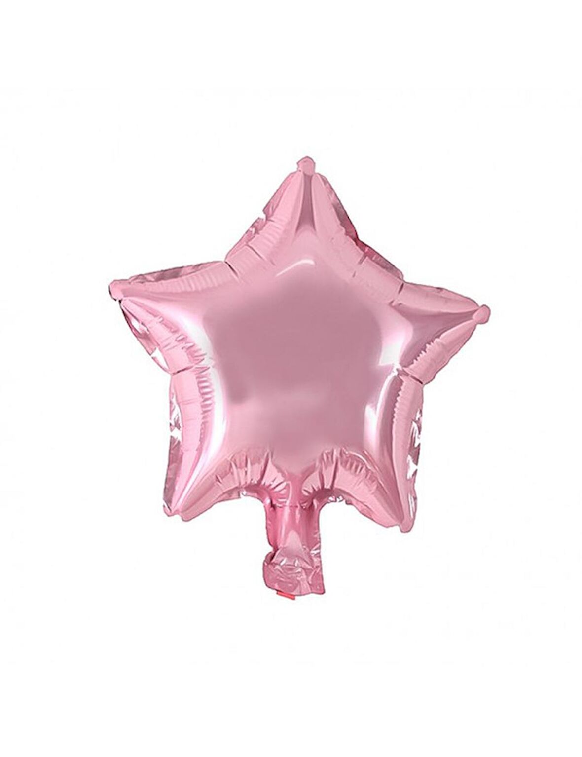 10 İnç Mini Yıldız Folyo Balon Pembe 5 Adet