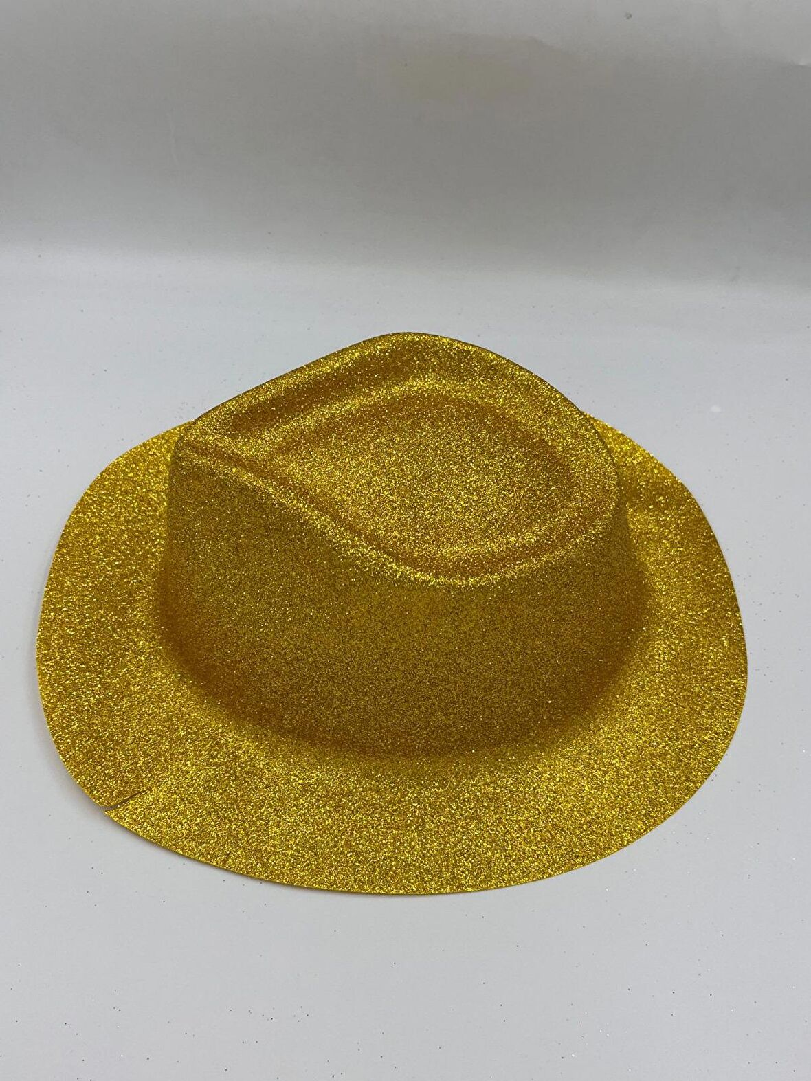 Gold Simli Kovboy Şapkası 30x25 cm