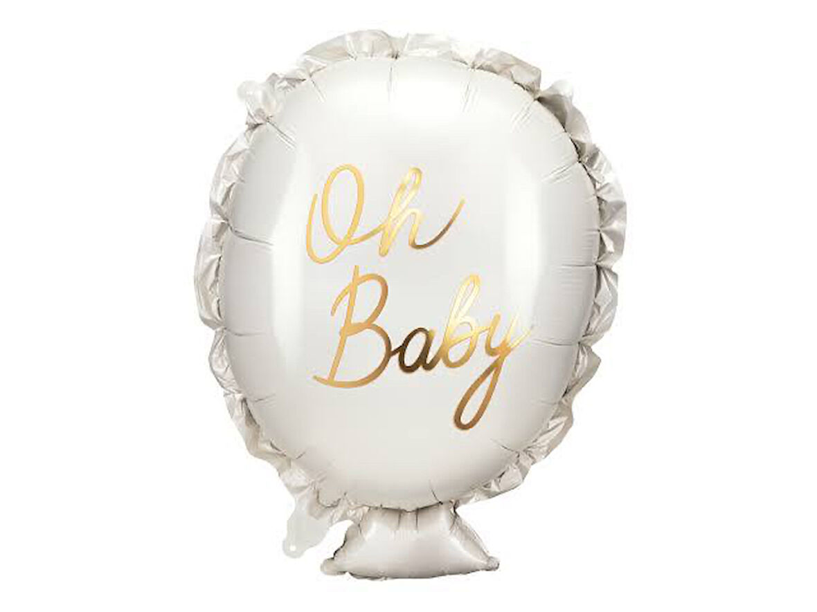 Oh Baby Gold Baskılı Folyo Balon 64x51 cm
