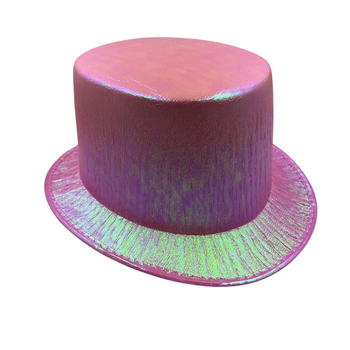 Pembe Lüks Helogramlı Sihirbaz Şapka 28x15 cm