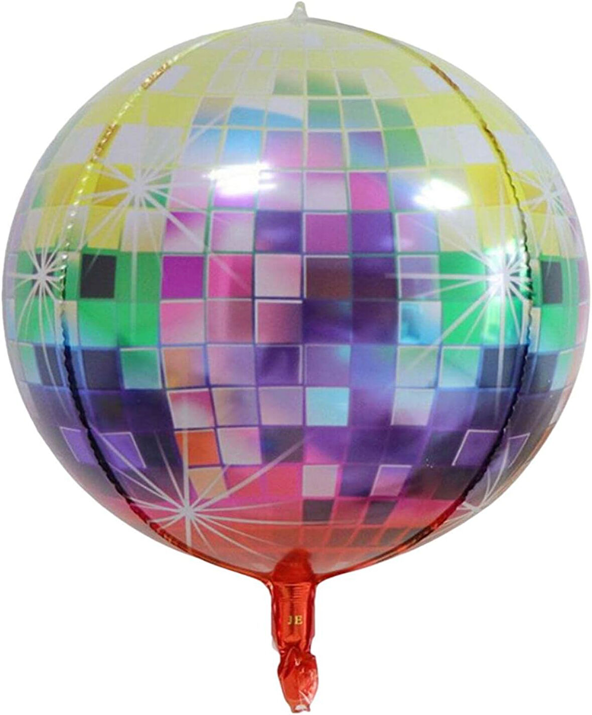 Renkli Büyük Boy Disco Topu Folyo Balon 32 inç