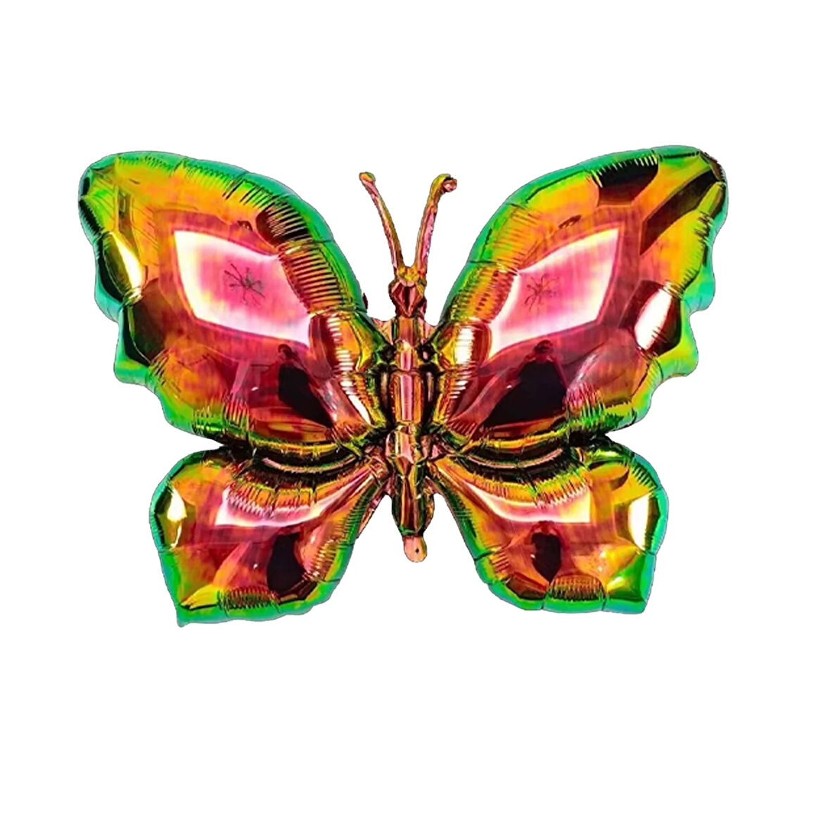 Hologramlı Kelebek Folyo Balon 65x48 cm