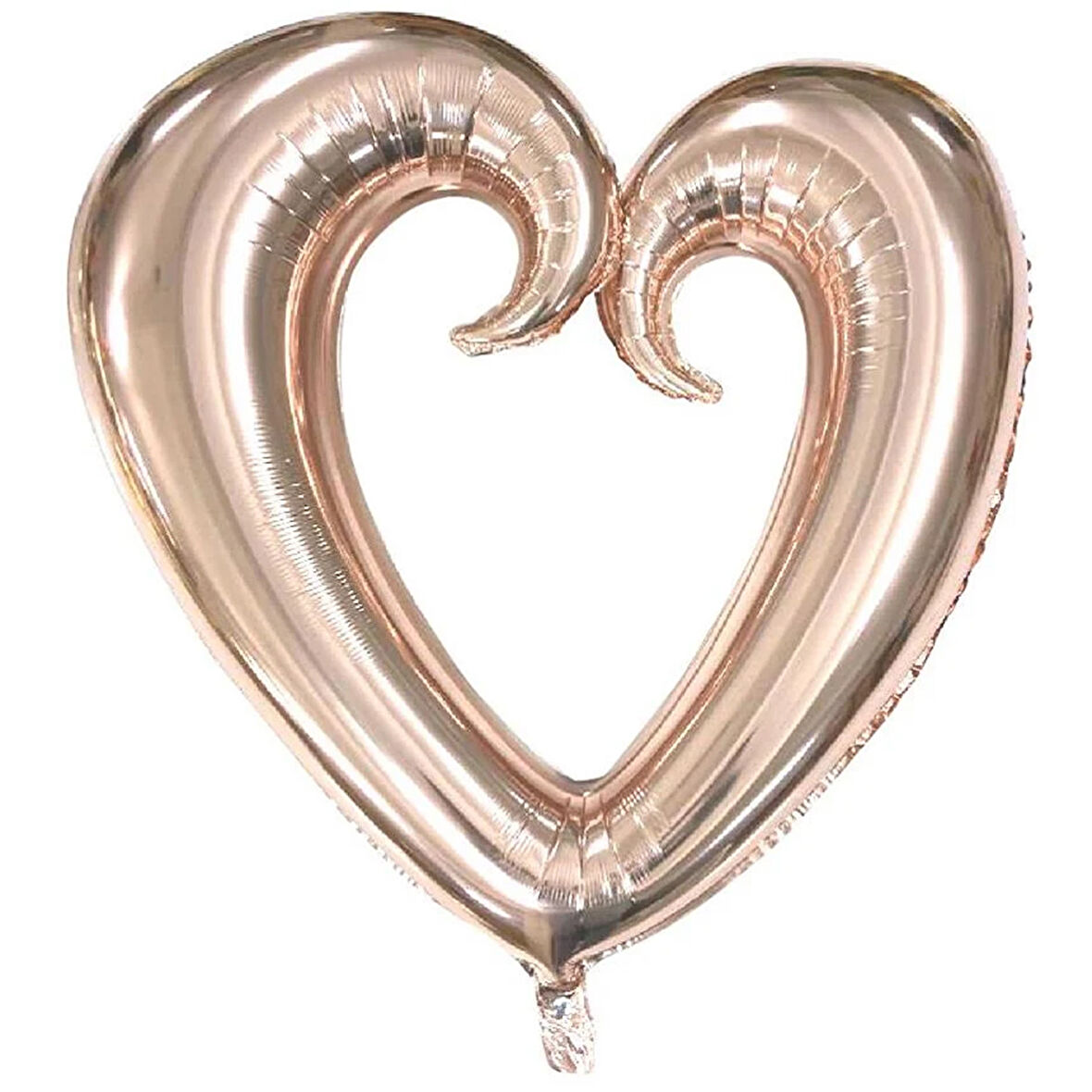 Kalp Folyo Balon Rose Gold 96x109 cm