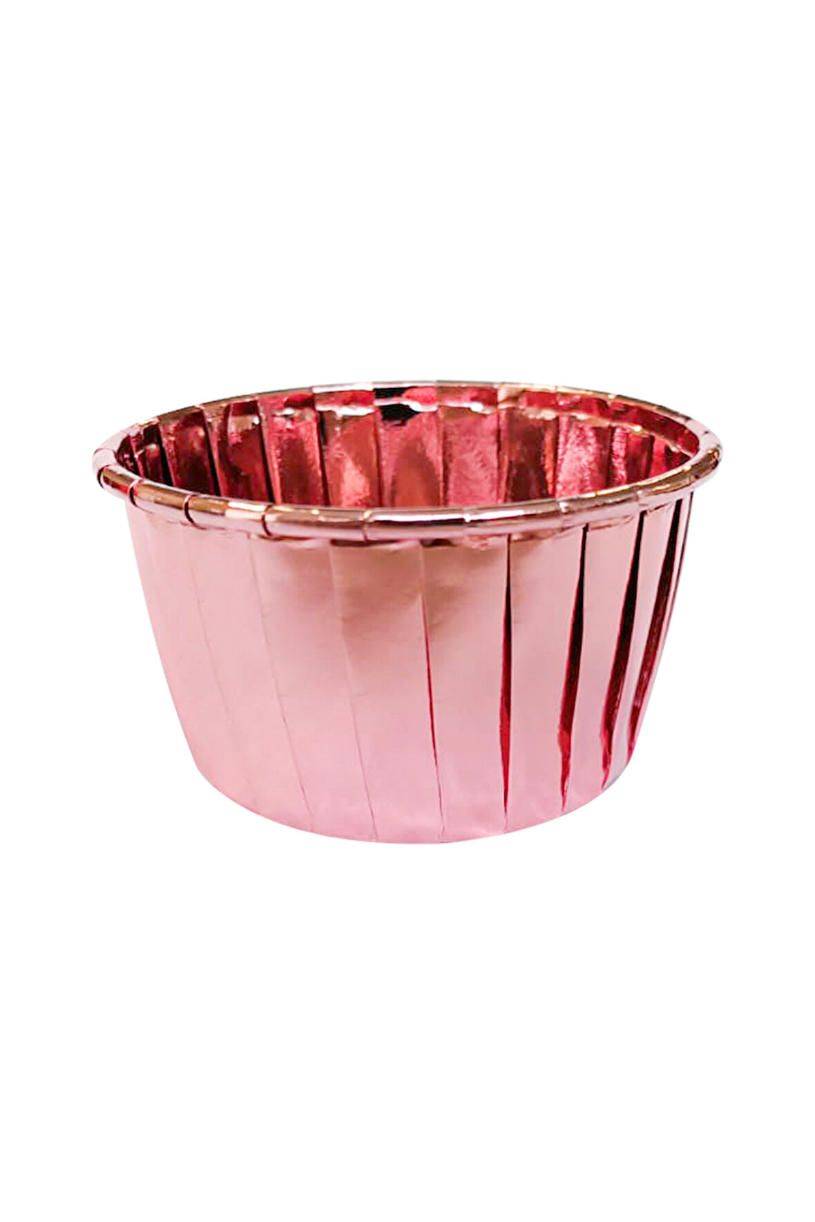 Muffin Kek Kapsül Rose Gold 25 Adet
