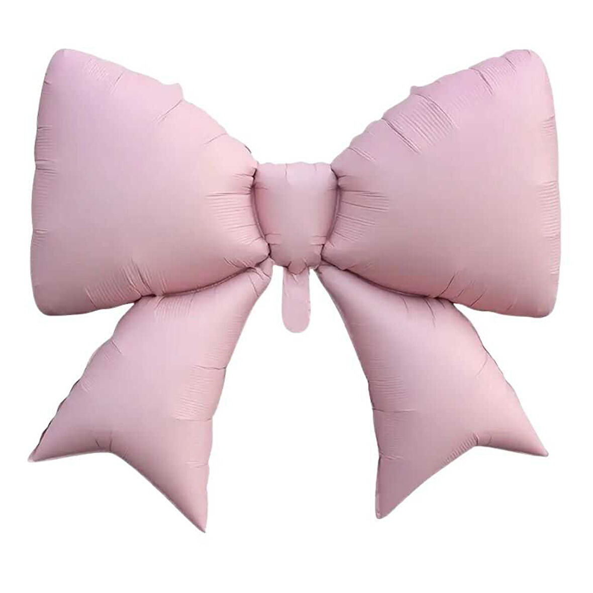 Saten Fiyonk Folyo Balon Pembe 98x75 cm