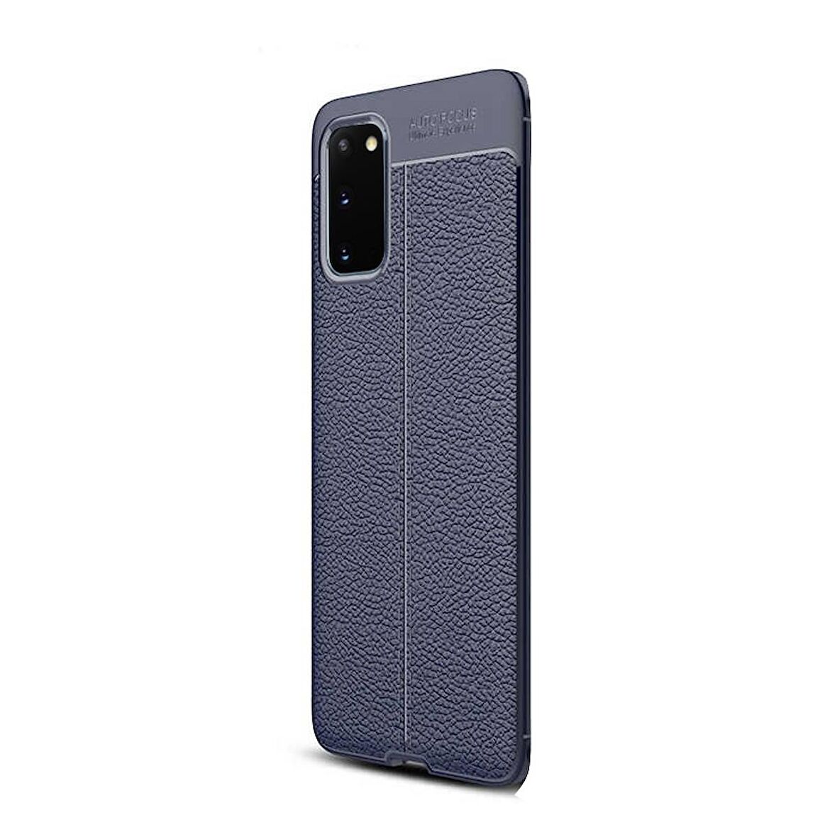 Gpack Samsung Galaxy S20 Plus Kılıf Niss Silikon Deri Görünümlü