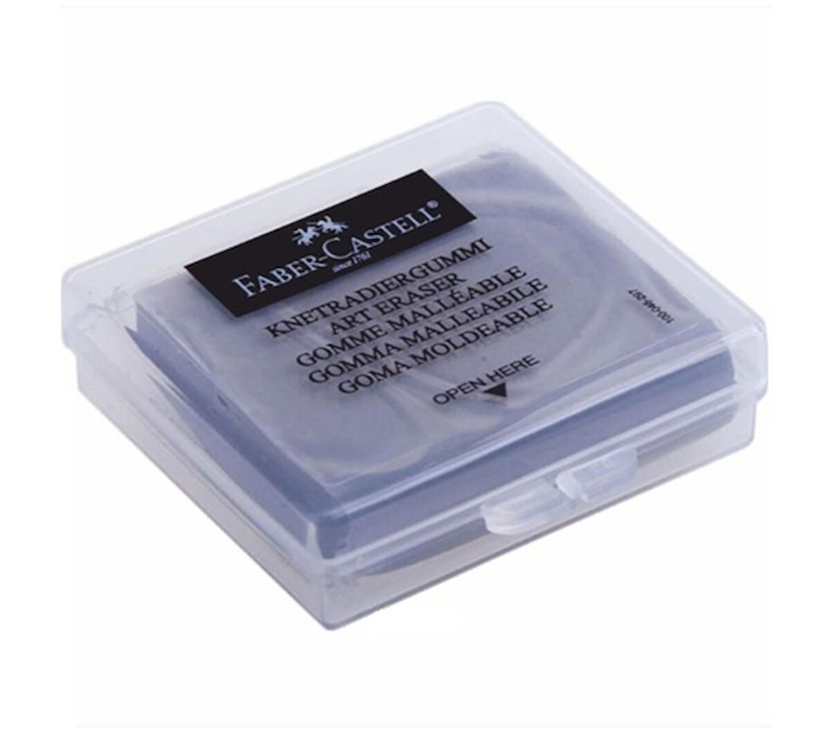 Faber Castell Hamur Silgi Gri - 4 adet