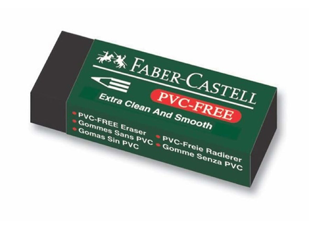 Faber Castell Siyah Silgi 7089/20 - 4 adet
