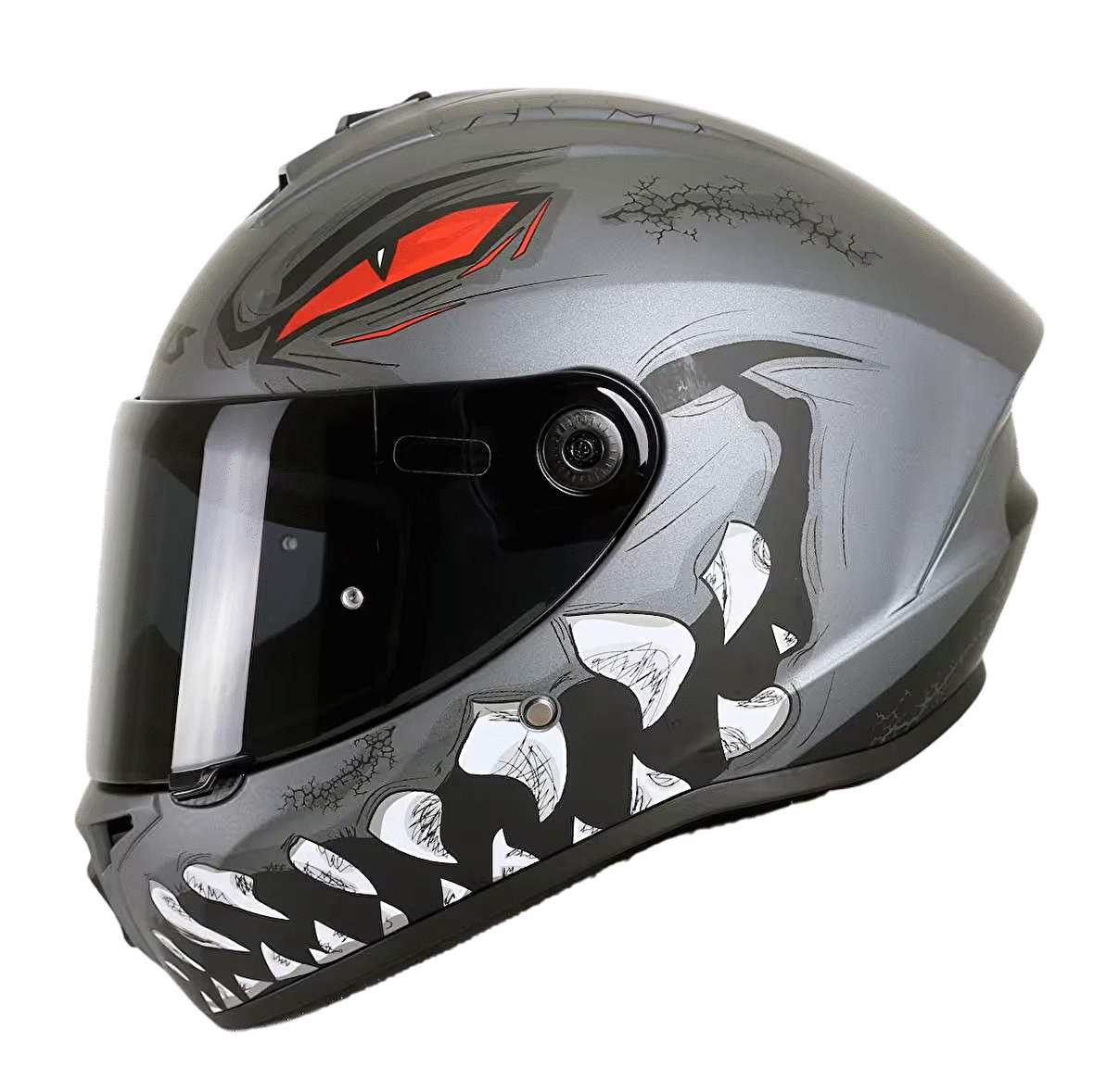 AXXIS DRAKEN S FORZA B5 MAT GREY (BİR BEDEN BÜYÜK SİPARİŞ VERİNİZ)