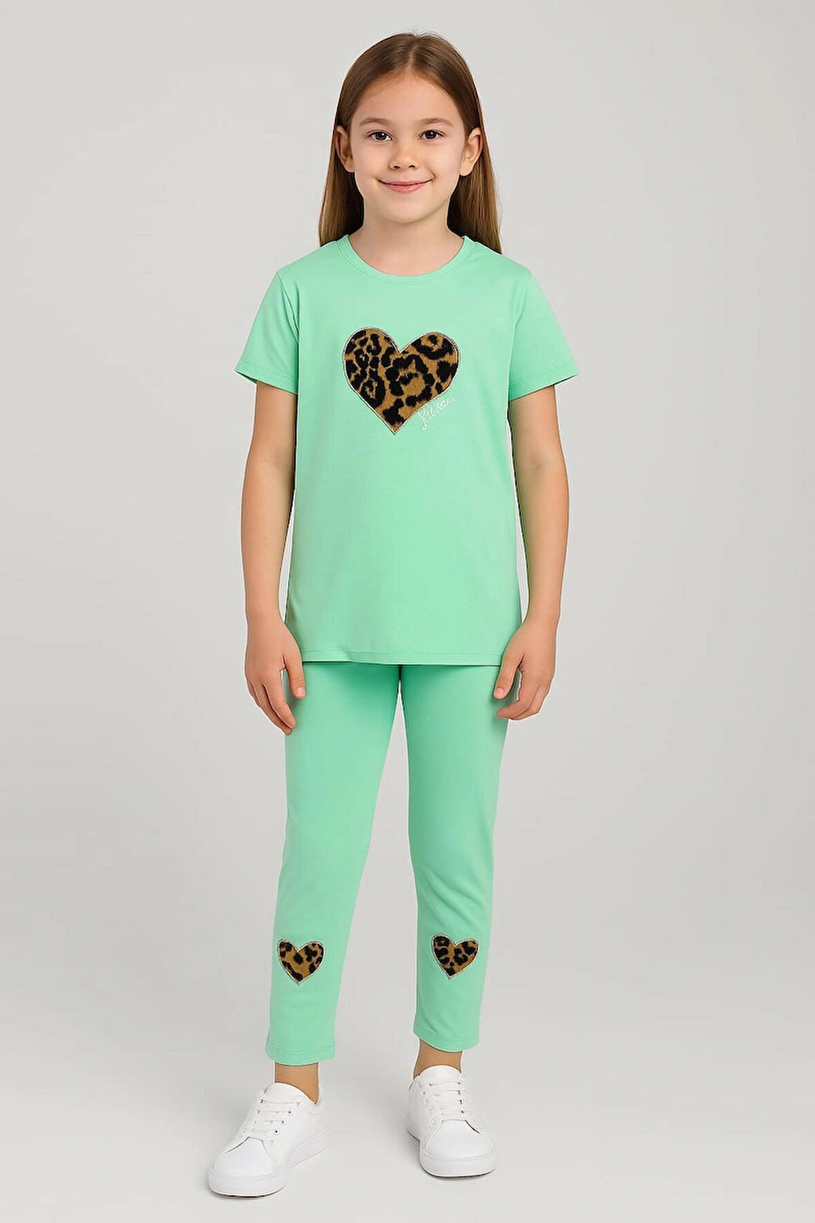 kız çocuk tayt takım 