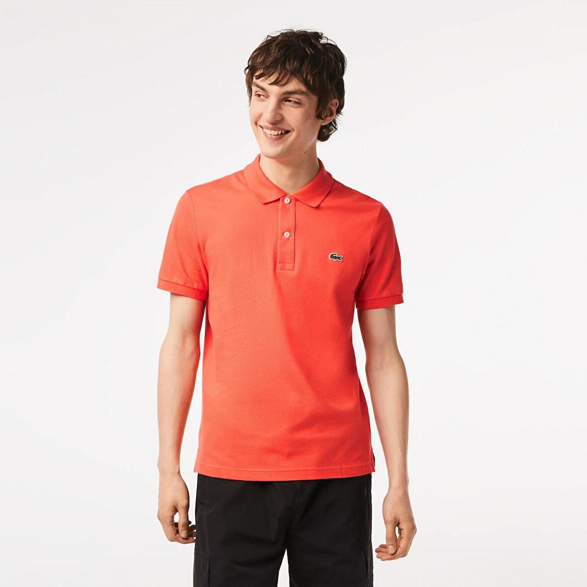 Lacoste Erkek Klasik Fit L.12.12 Turuncu Polo