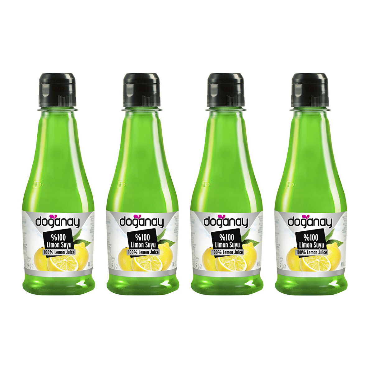 Doğanay %100 Limon Suyu 500 ml x 4 Adet Pet