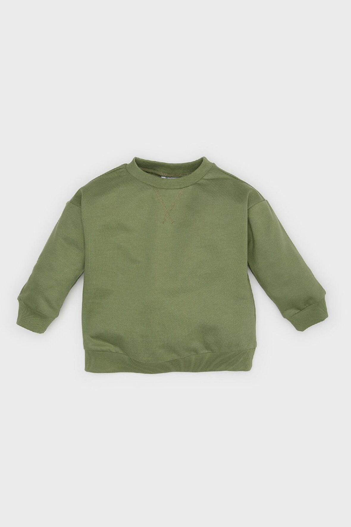 DeFacto Erkek Bebek Bisiklet Yaka Basic Düz Sweatshirt A7343A525SPKH461