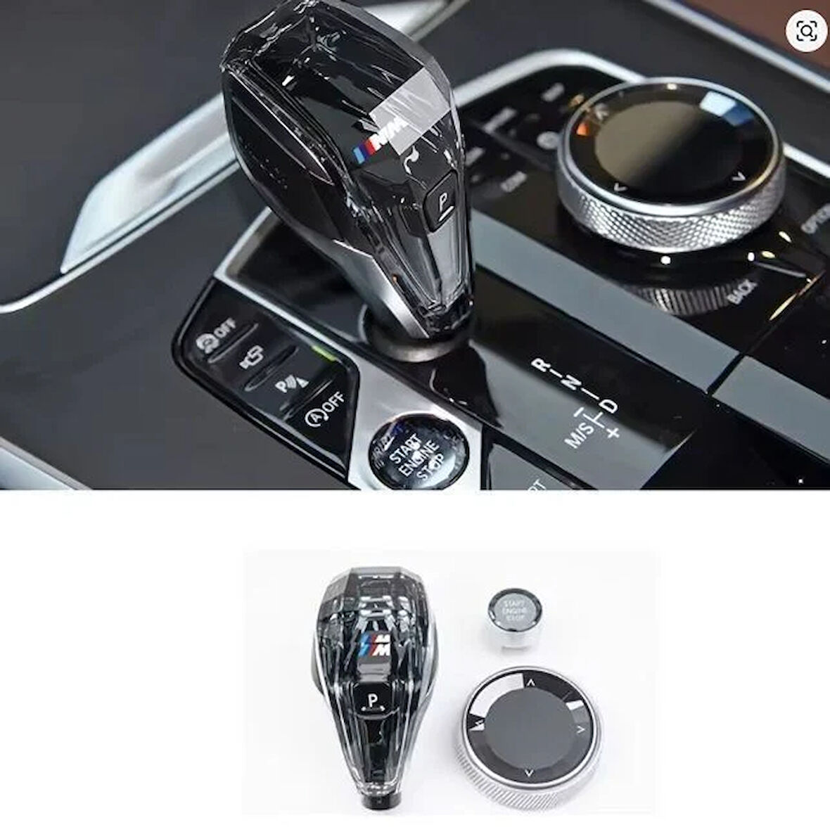 AUTOGP  Bmw g30 kristal vites topuzu seti 3 parça 2017 / 2023