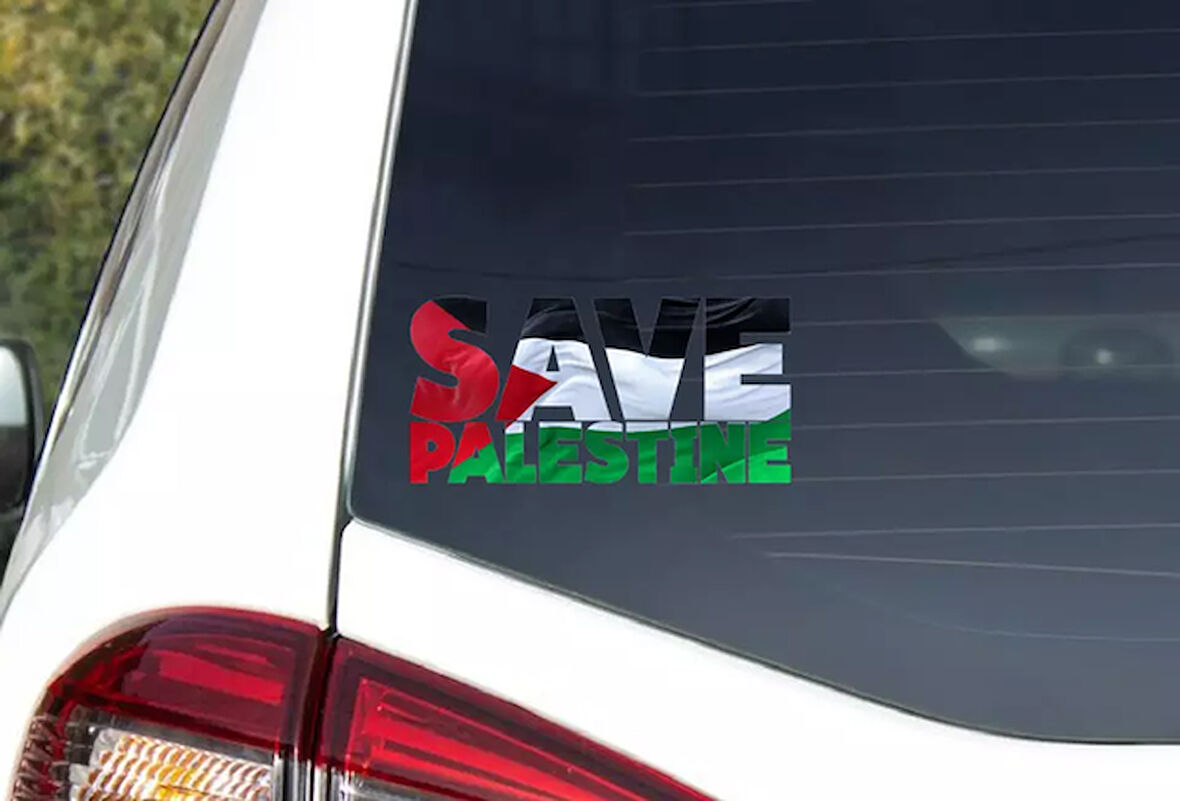 Save Palestine Gazze Filistin Gazze Kurtarın Araba Sticker 19CM