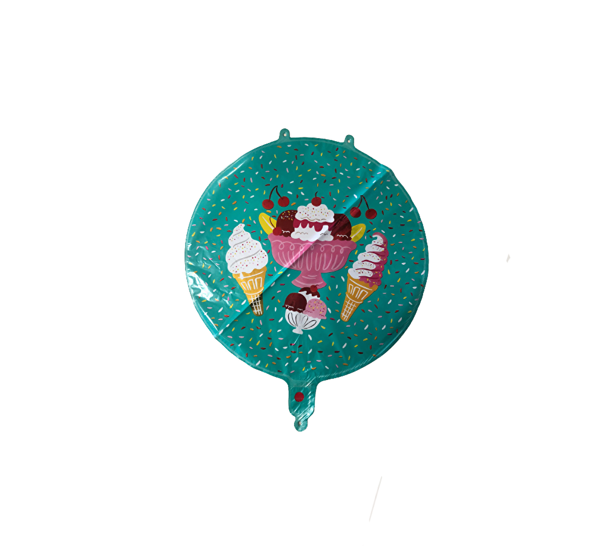 FOLYO BALON HAPPY BİRTHDAY DONDURMALİ RENKLİ 18'' DÜ 15TL