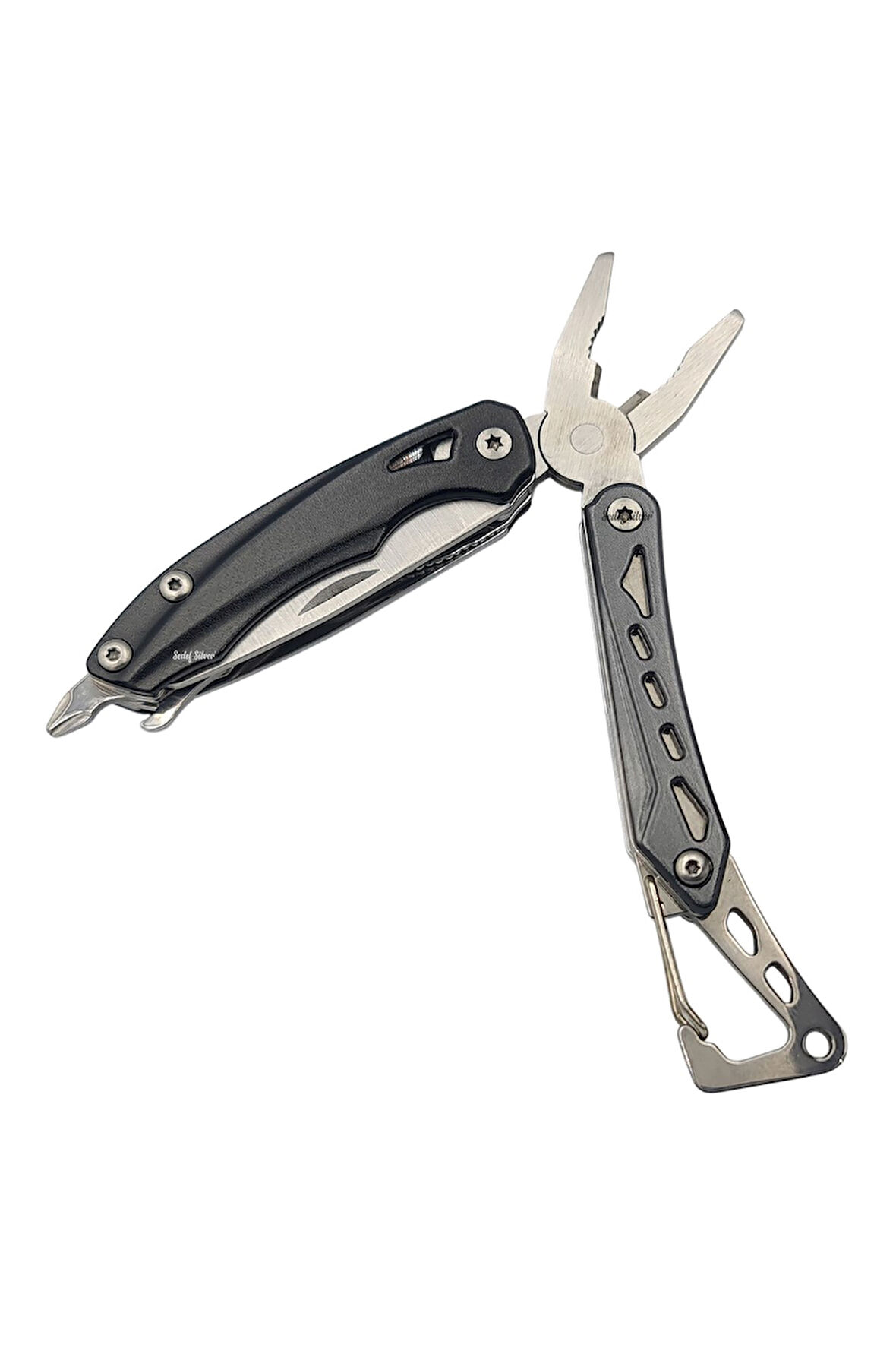 Mini 5 Fonksiyonlu Çok Amaçlı Katlanır Çakı – Pense – Testere – Açacak – Tornavida Cep Çakısı