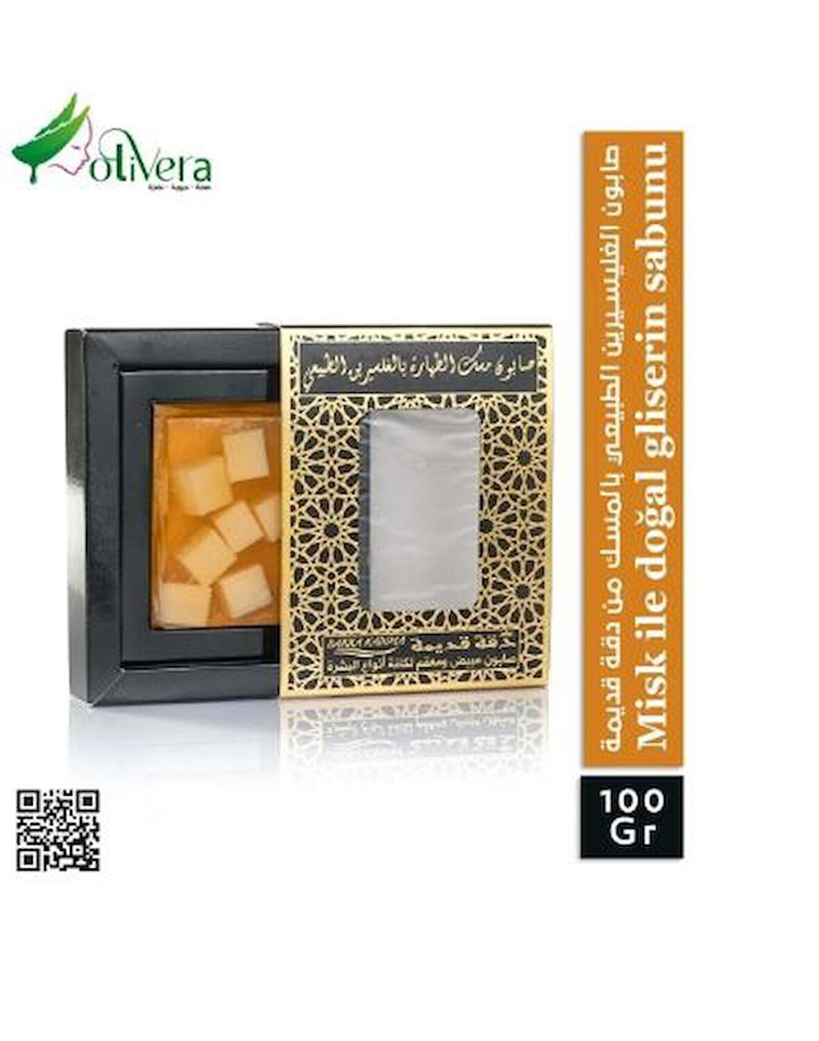 Misk gilserinli doğal sabunu