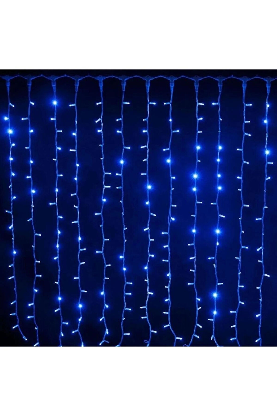YPS-113M 600 LEDLİ 2X3 M PERDE LED/IP44 İÇ MEKAN /30 LED *20 SAÇAK/FİŞLİ
