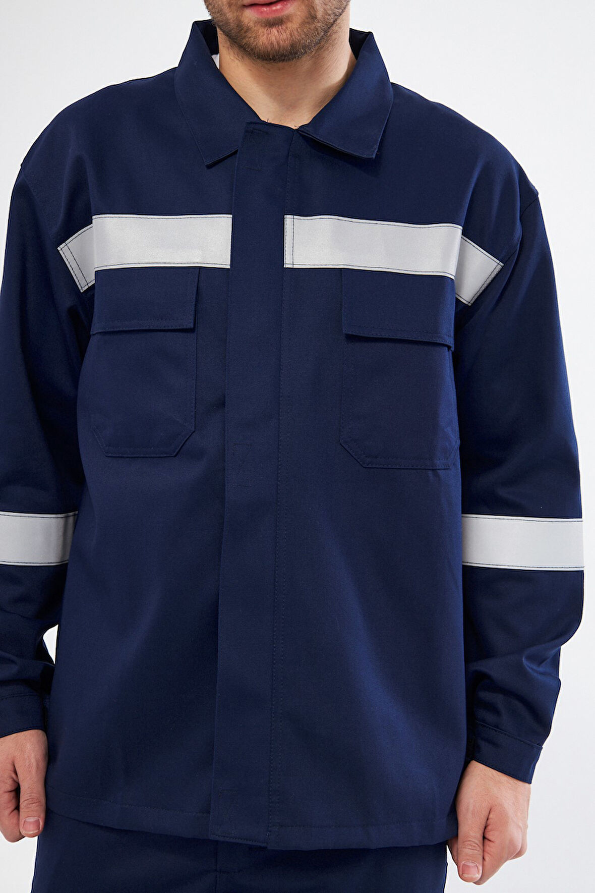 ProWeld 100RF-102RF Reflektörlü Isı Alev ve Kaynak Sıçramalarına Karşı Koruyucu Yanmaz Ceket