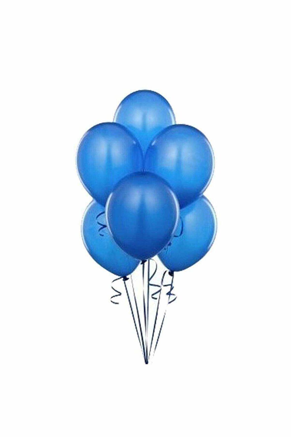 Metalik Lacivert Balon 20 Adet 12 İnc Lateks Balon