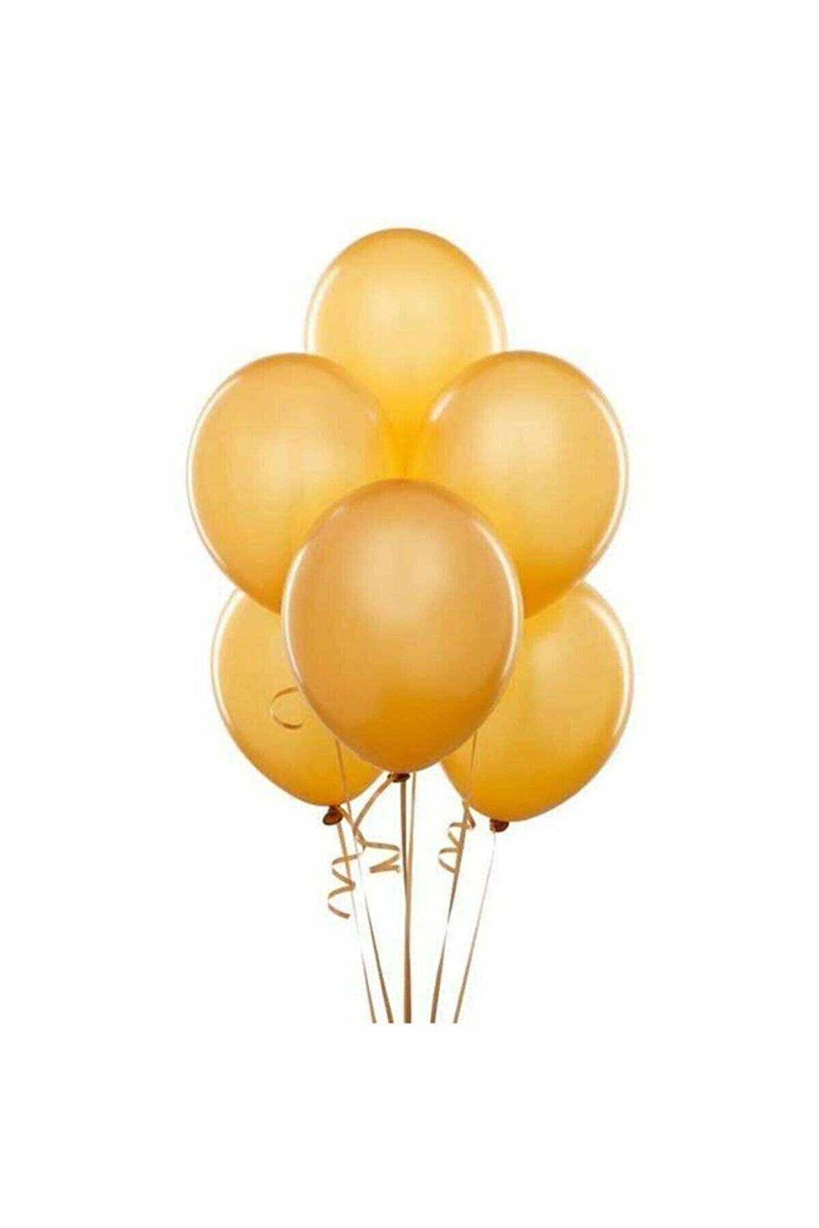 Metalik Gold Balon 20 Adet 12 İnc Lateks Balon
