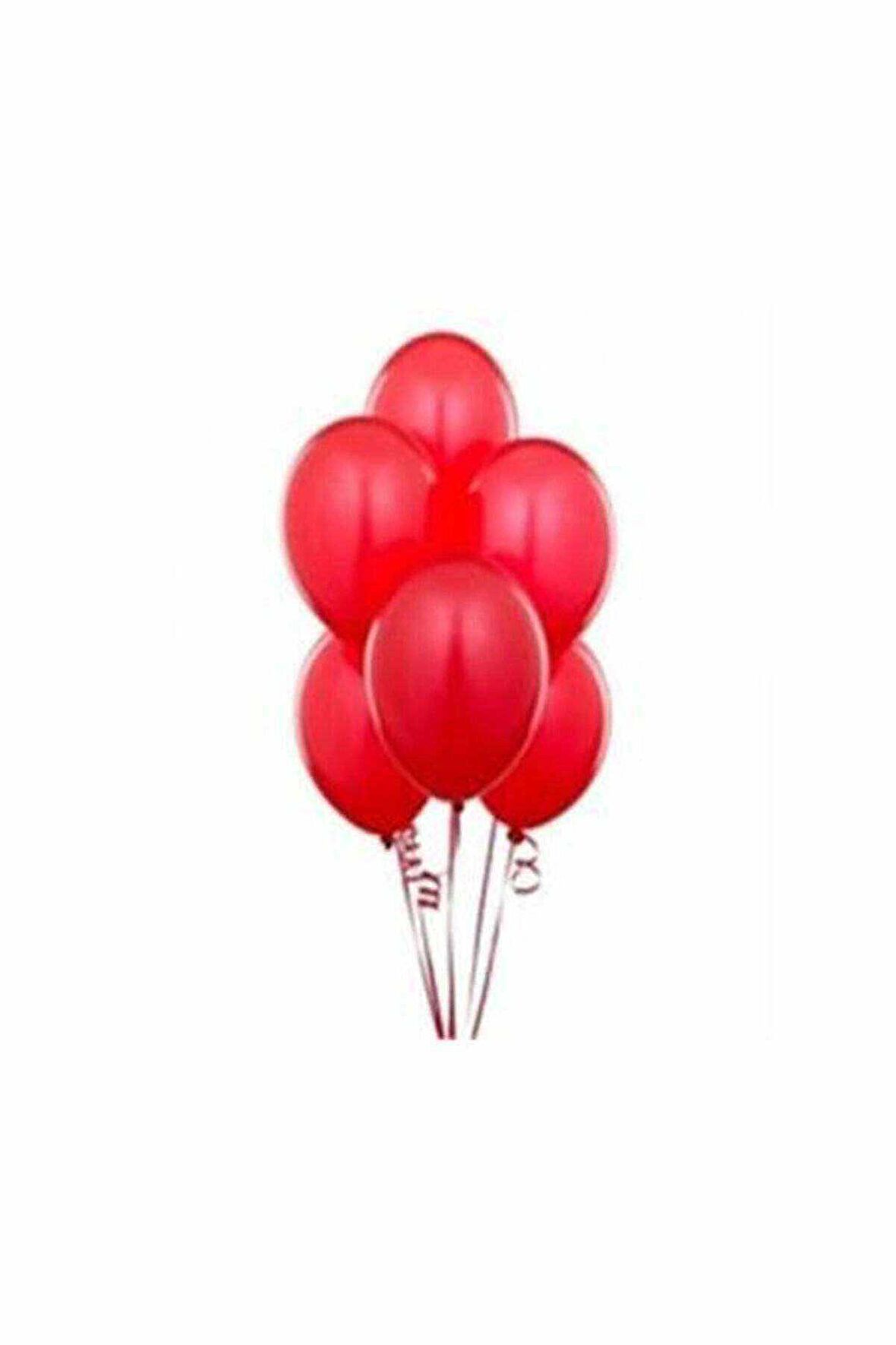 Metalik Kırmızı Balon 30 Adet 12 İnc Lateks Balon