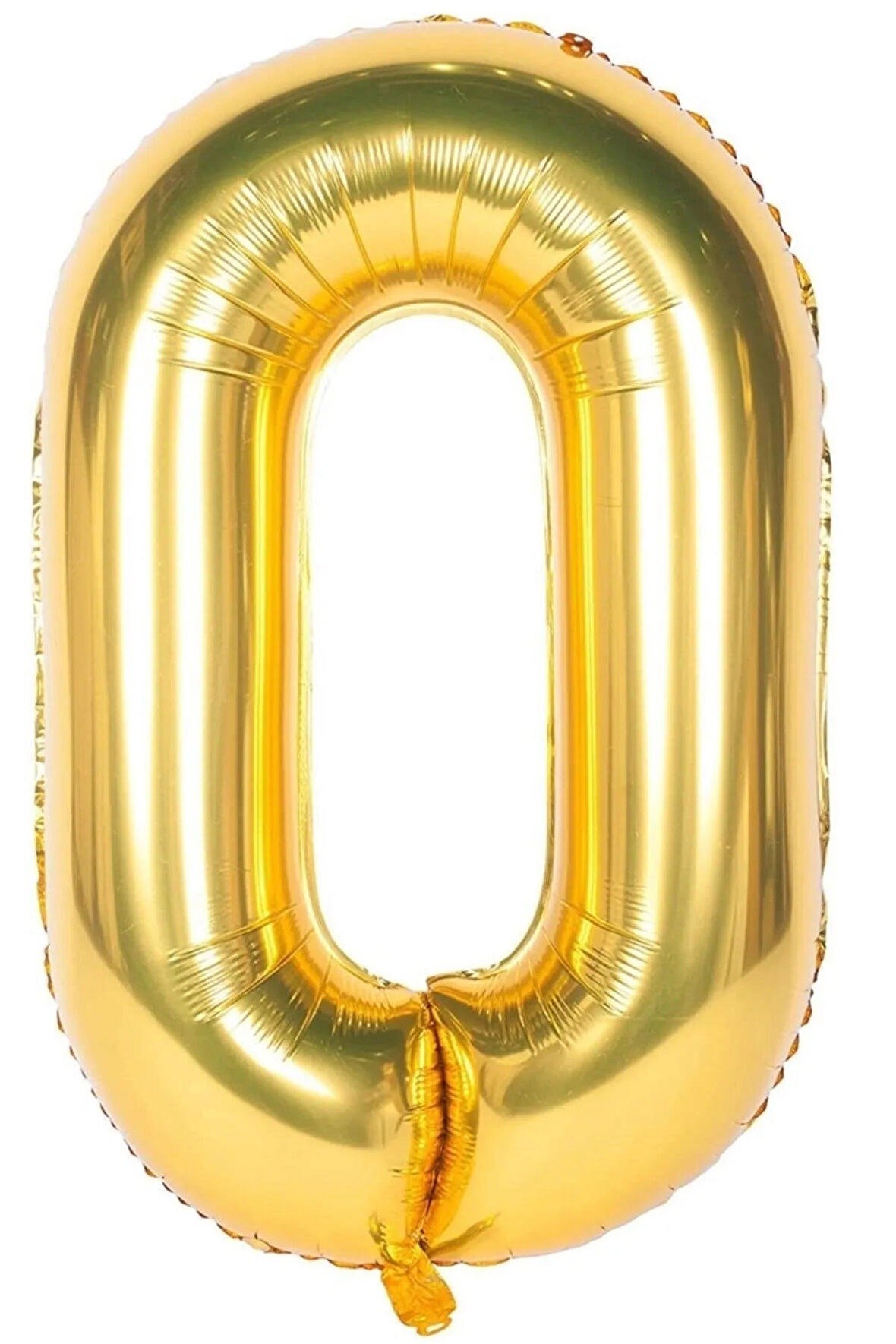 Folyo O Harfi Balon 100 Cm Gold Altın Büyük Boy 40inc Folyo Balon