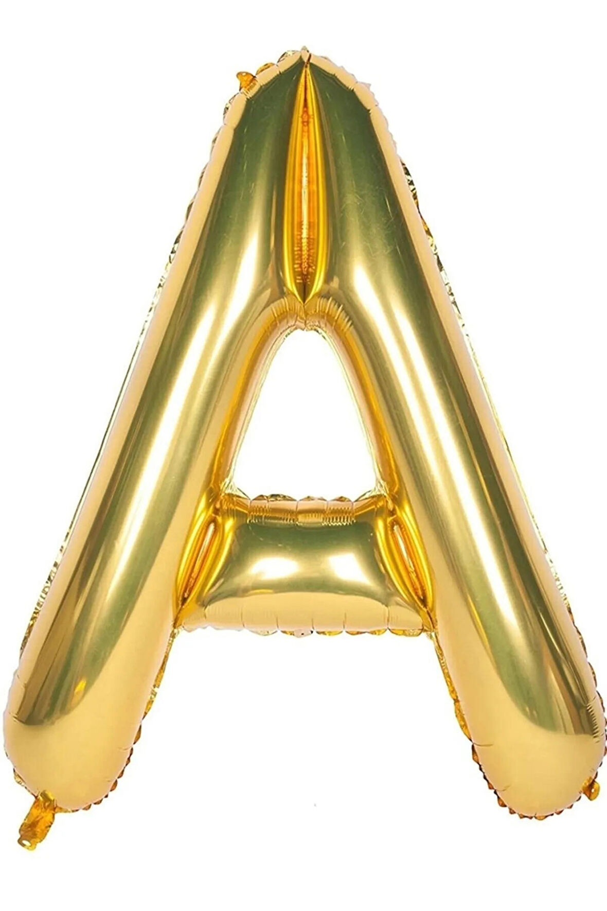 Folyo A Harfi Balon 100 Cm Gold Altın Büyük Boy 40inc Folyo Balon