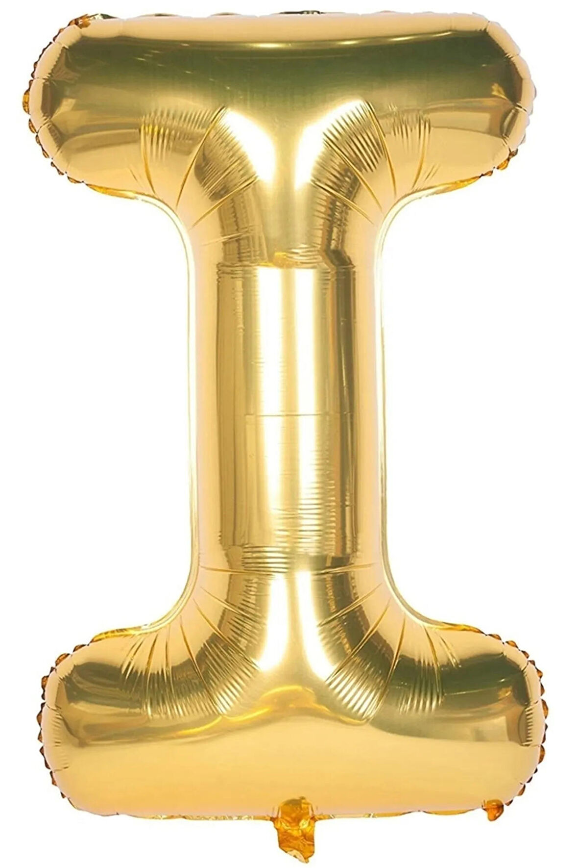 Folyo I Harfi Balon 100 Cm Gold Altın Büyük Boy 40inc Folyo Balon