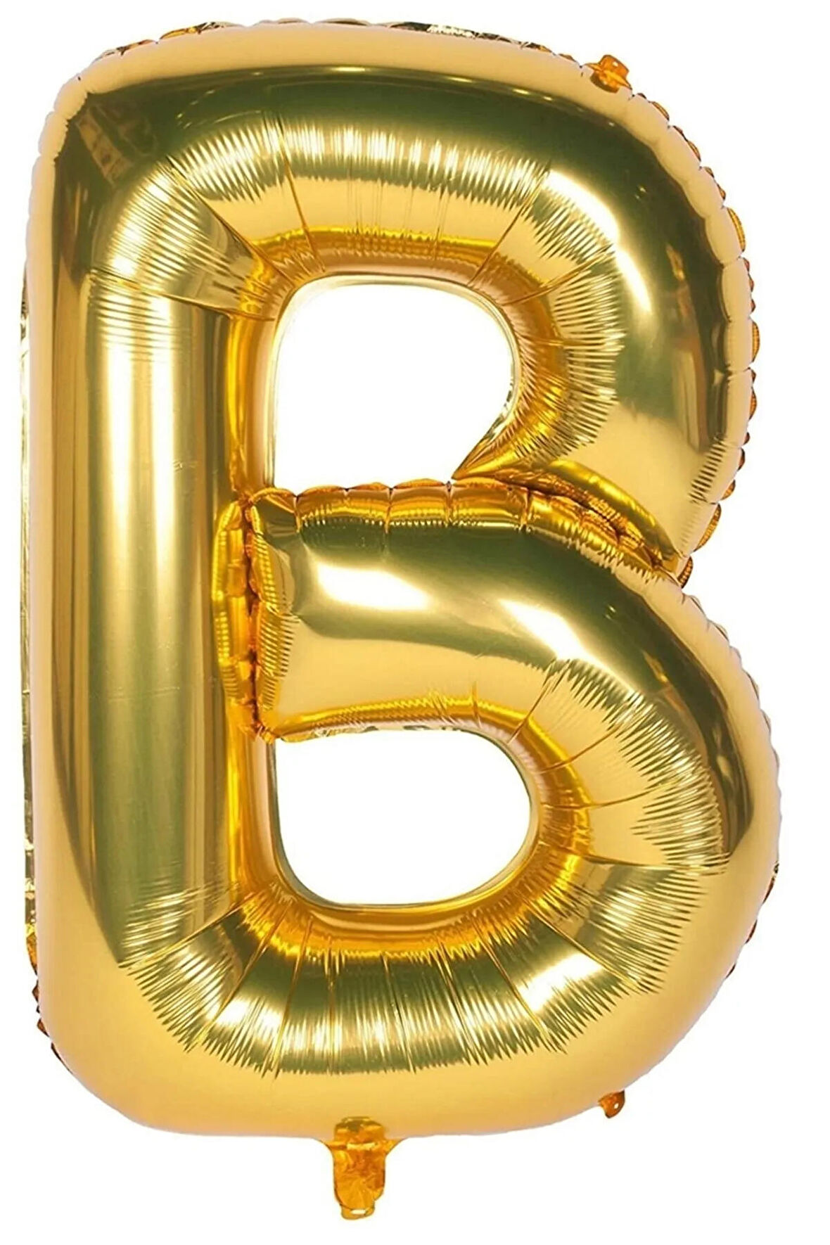 Folyo B Harfi Balon 36 Cm Gold Altın Küçük Boy 16inc Folyo Balon