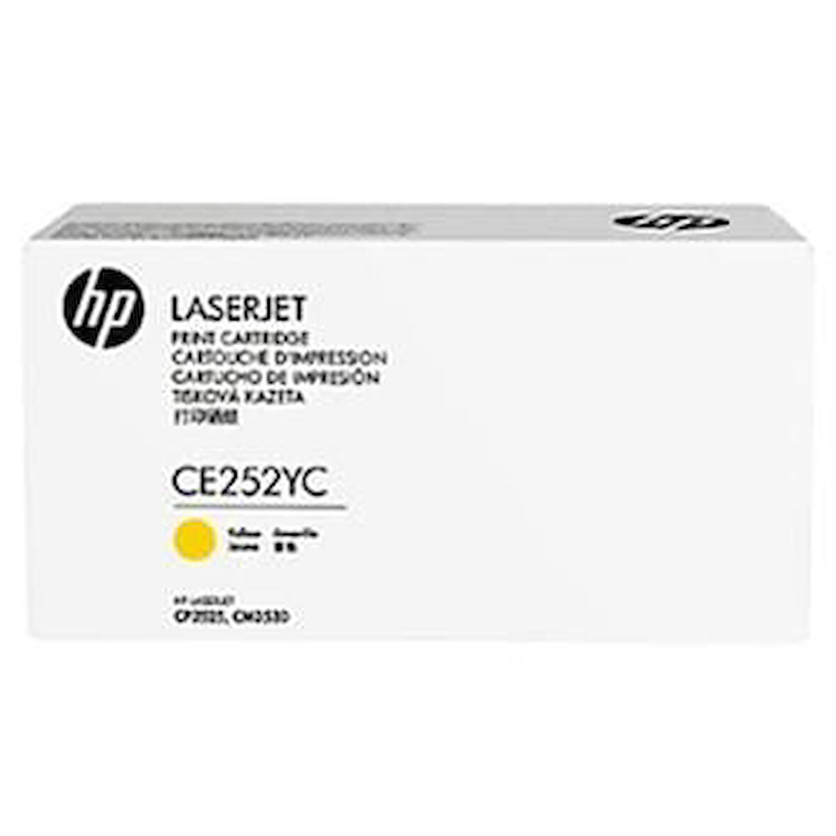 HP CE252YC (504A) Sarı Yellow Orjinal Toner CP3525 / CM3530