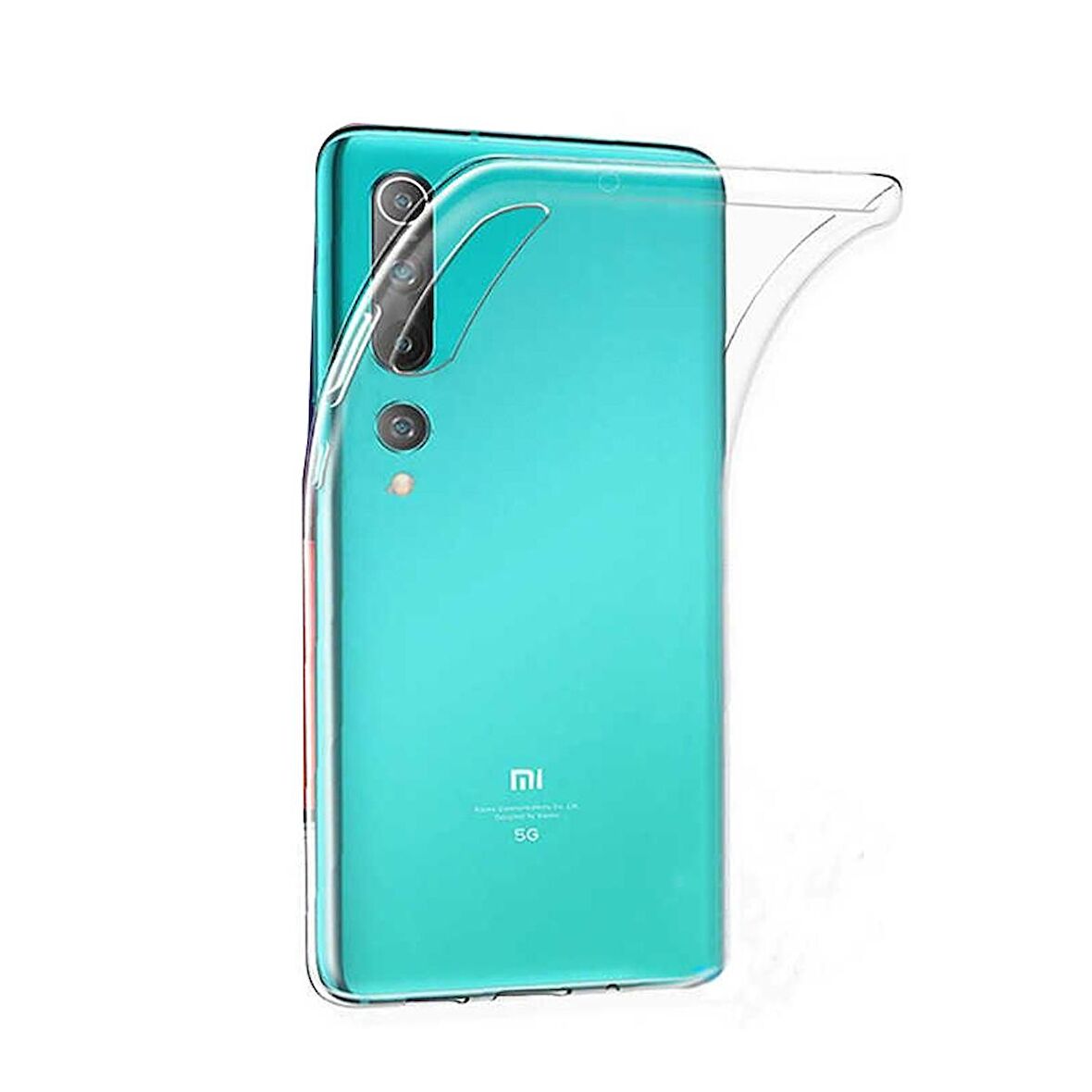 Gpack Xiaomi Mi 10 Kılıf Süper Silikon Yumuşak Arka Koruma