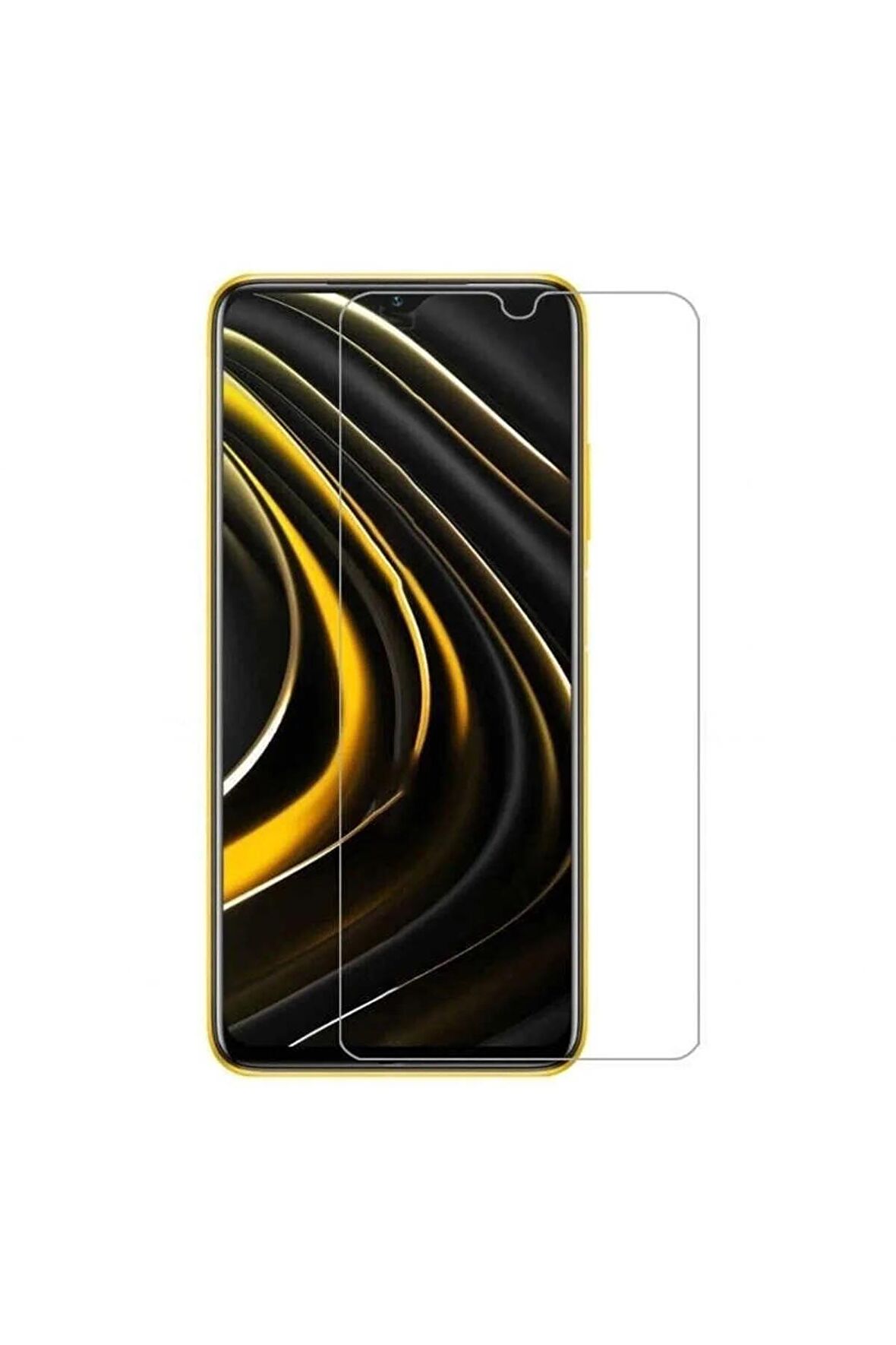 Vivo Y20 Ile Uyumlu Ekran Koruyucu Şeffaf Temperli Kırılmaz Cam Ekran Koruyucu