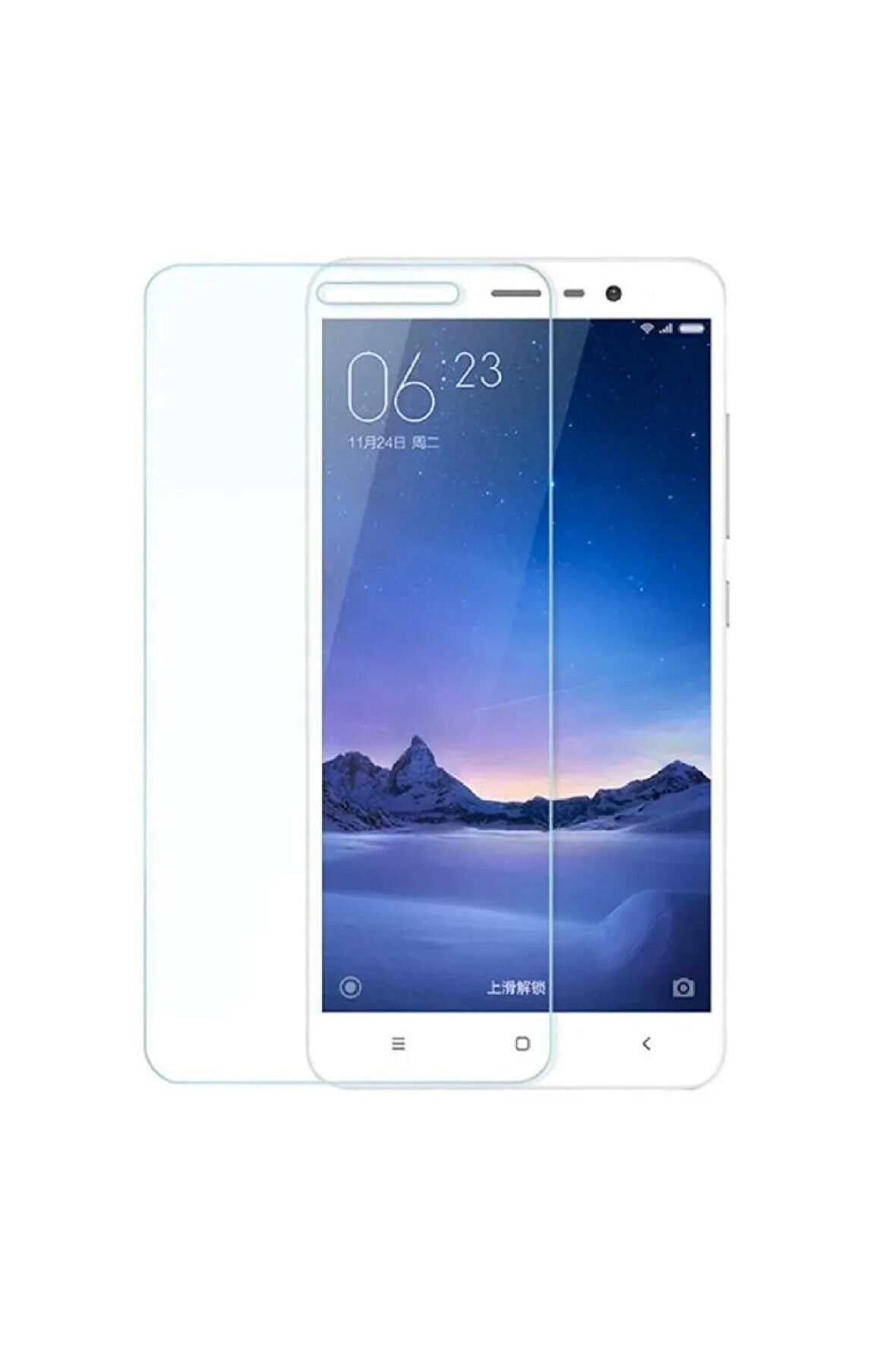 Xiaomi Redmi Note 3 Ile Uyumlu Ekran Koruyucu Şeffaf Temperli Kırılmaz Cam Ekran Koruyucu