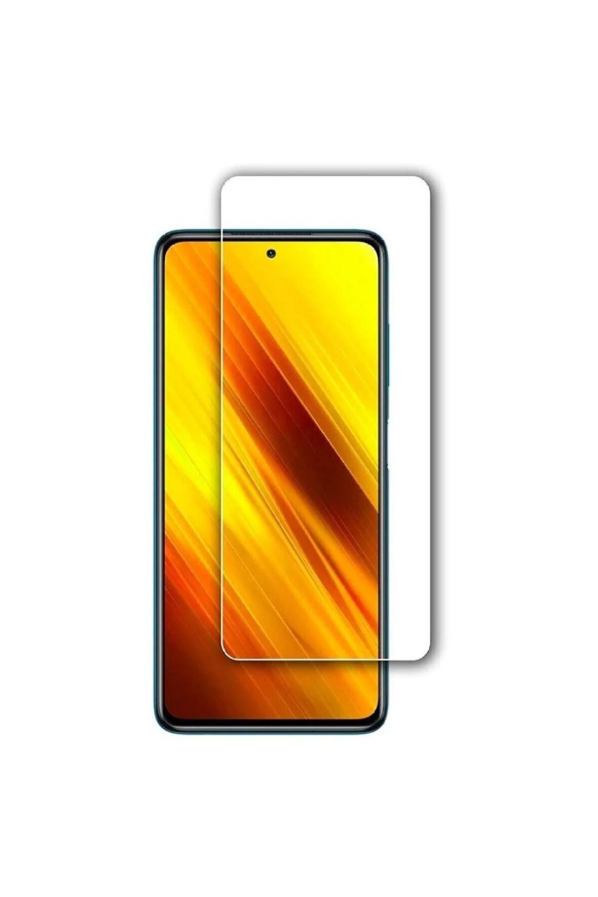 Xiaomi Poco X3 Pro Ile Uyumlu Ekran Koruyucu Şeffaf Temperli Kırılmaz Cam Ekran Koruyucu