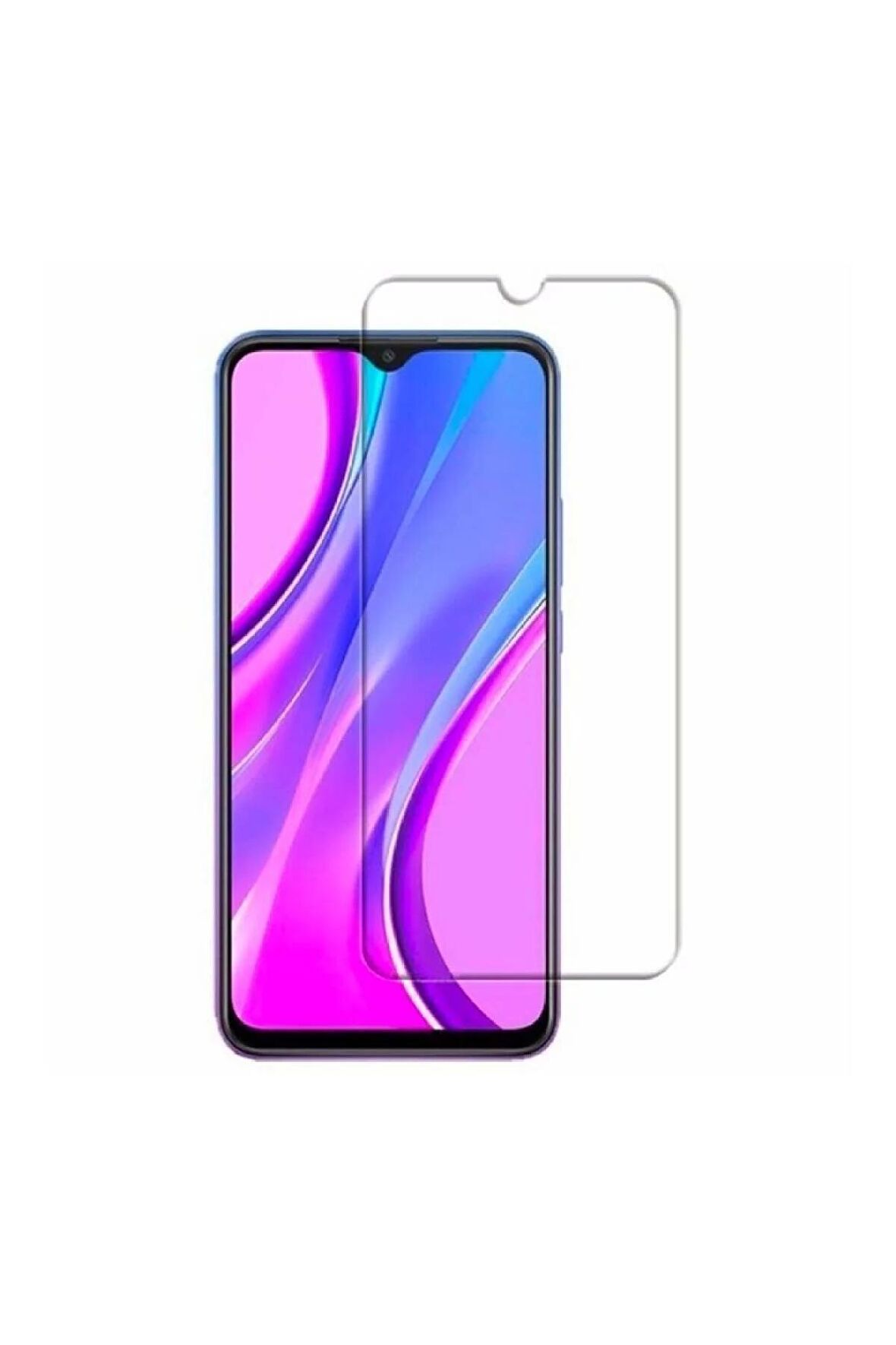 Xiaomi Redmi 9 Ile Uyumlu Ekran Koruyucu Şeffaf Temperli Kırılmaz Cam Ekran Koruyucu