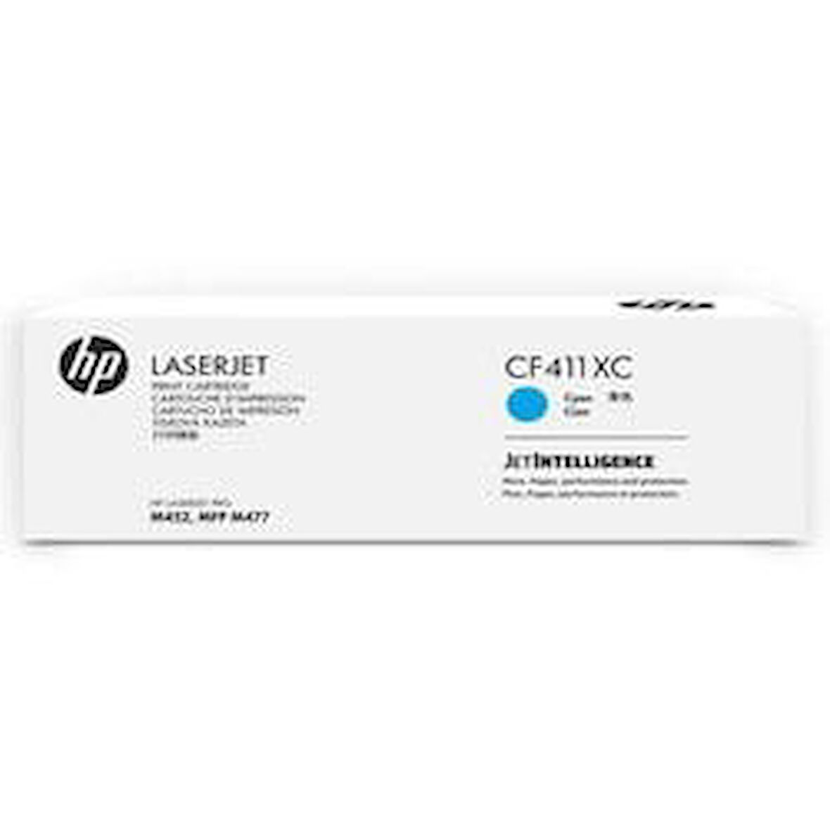 HP CF411XC (410X) Mavi Cyan Orjinal Toner Yüksek Kapasite M452dn / M477dw