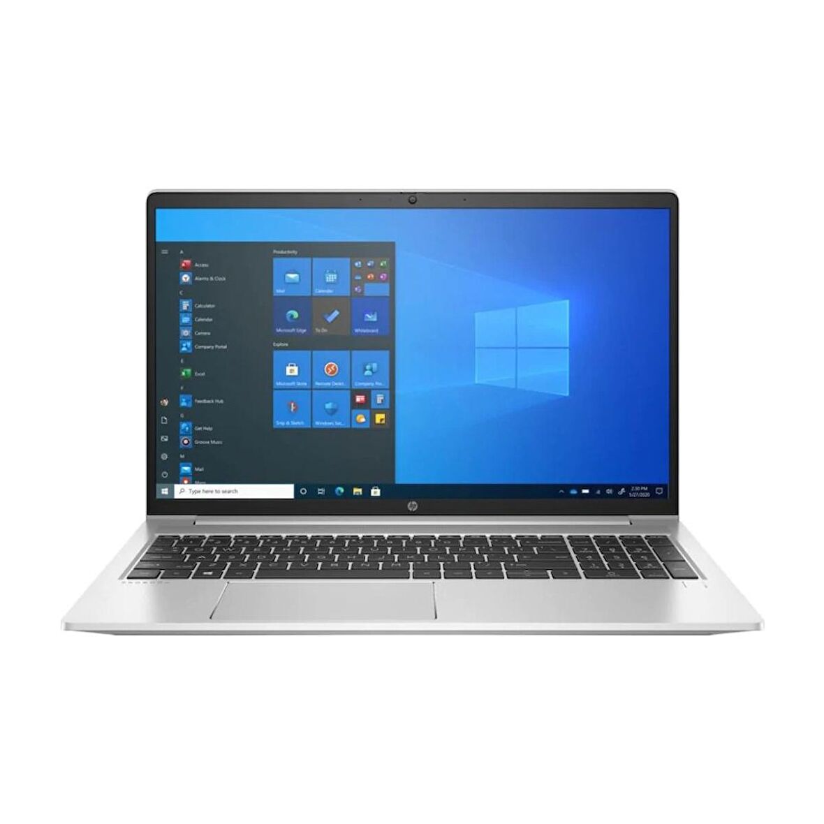 HP 450-2W8T3EA Dahili Ekran Kartı Intel Iris Xe Graphics Intel Core i5 1135G7 8 GB DDR4 256 GB 15.6 inç Full HD Windows 10 Pro Notebook Dokunmatik Dizüstü Bilgisayar